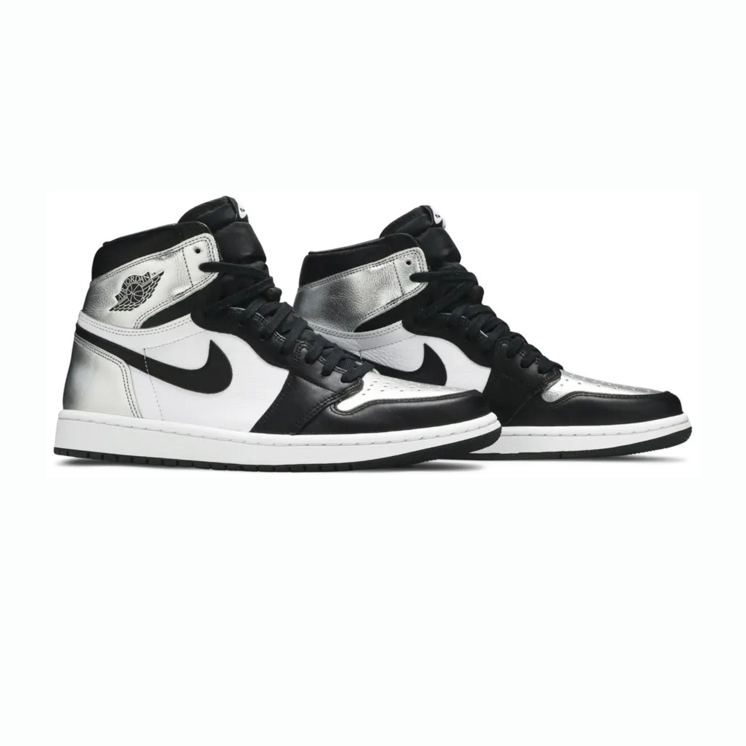 Air Jordan 1 Retro High Silver Toe