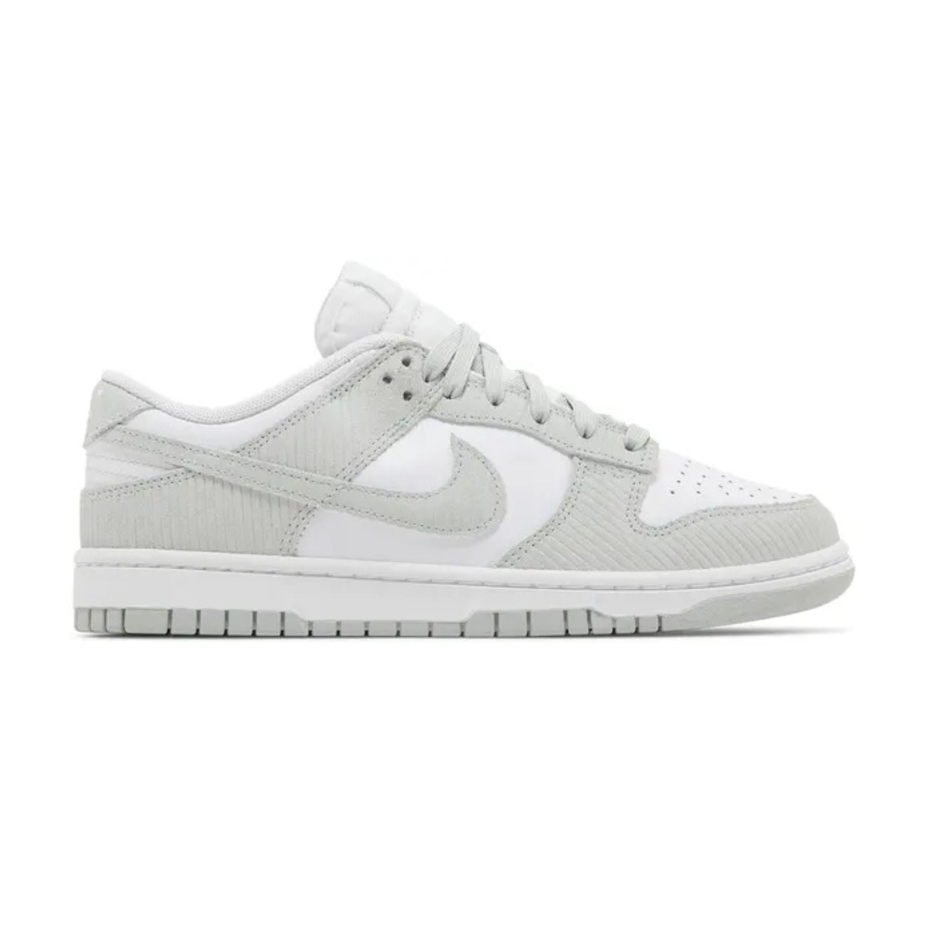 Nike Dunk Low Light Silver Corduroy
