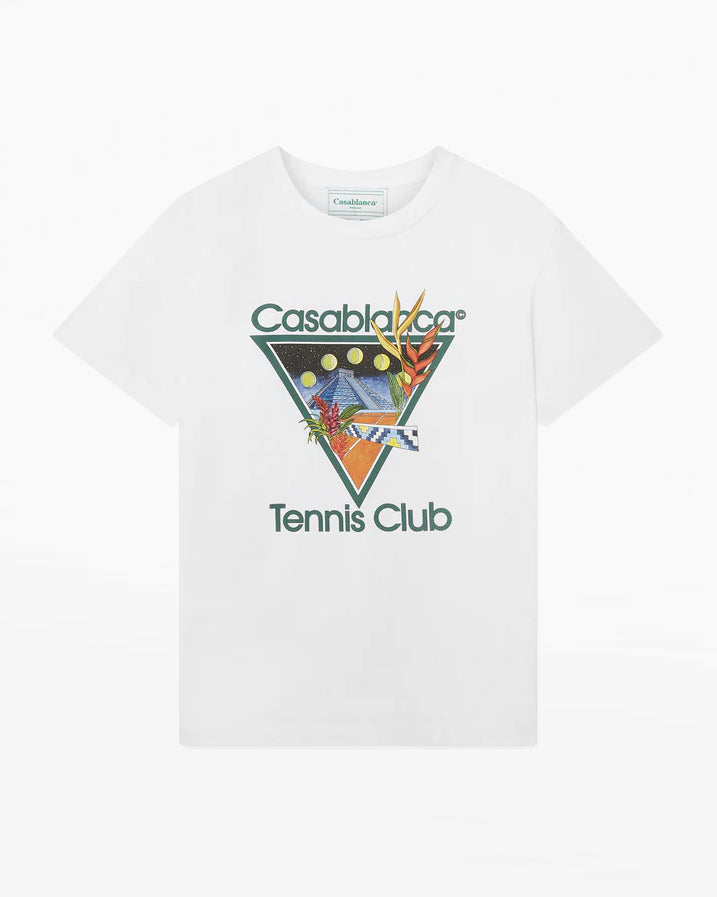 Casablanca 8 Tennis Club Icon Printed T-Shirt