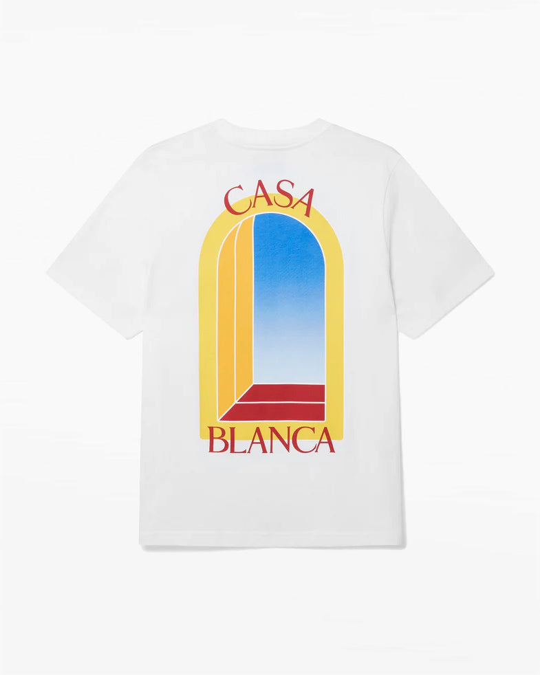 Casablanca L'Arche De Jour T-shirt White/Multi