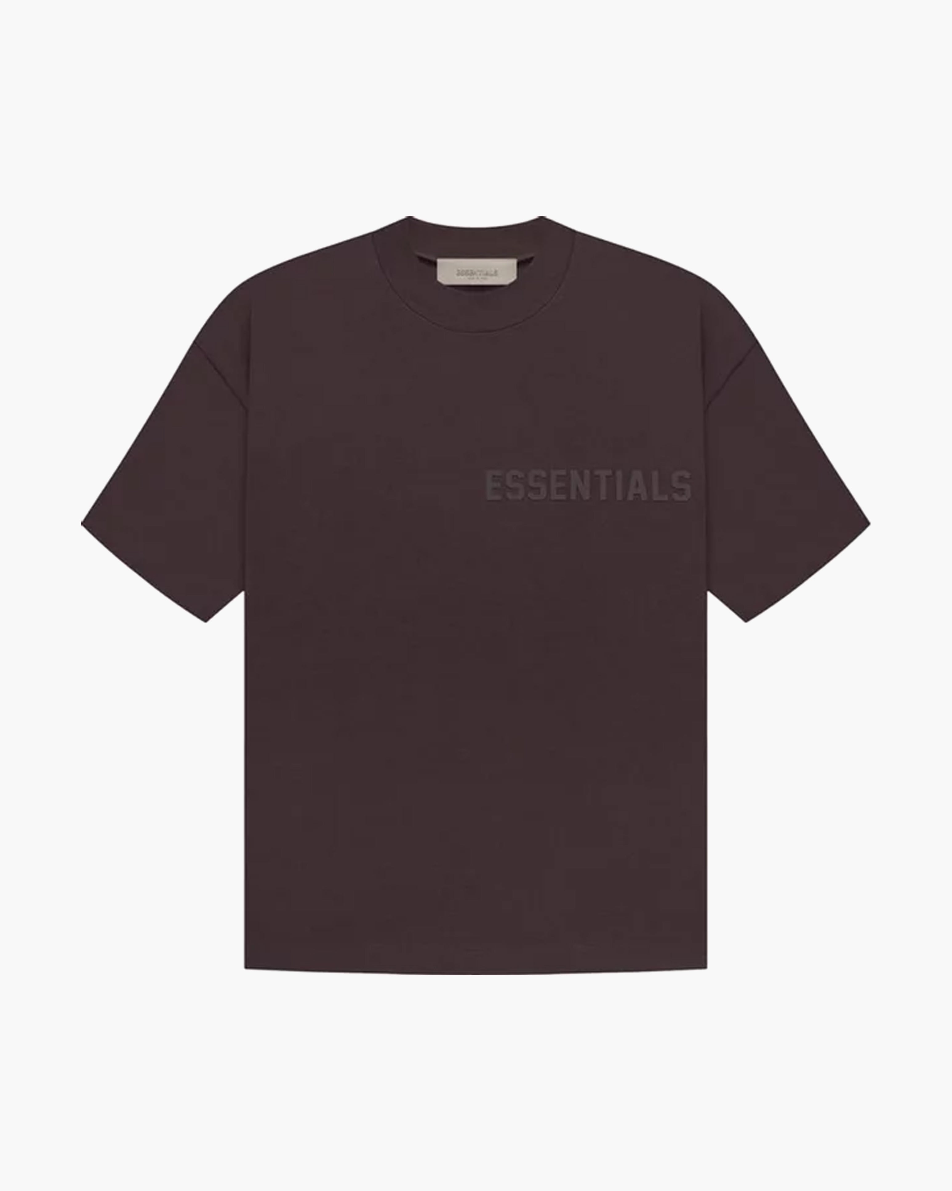 T-Shirt - Plum - Brown