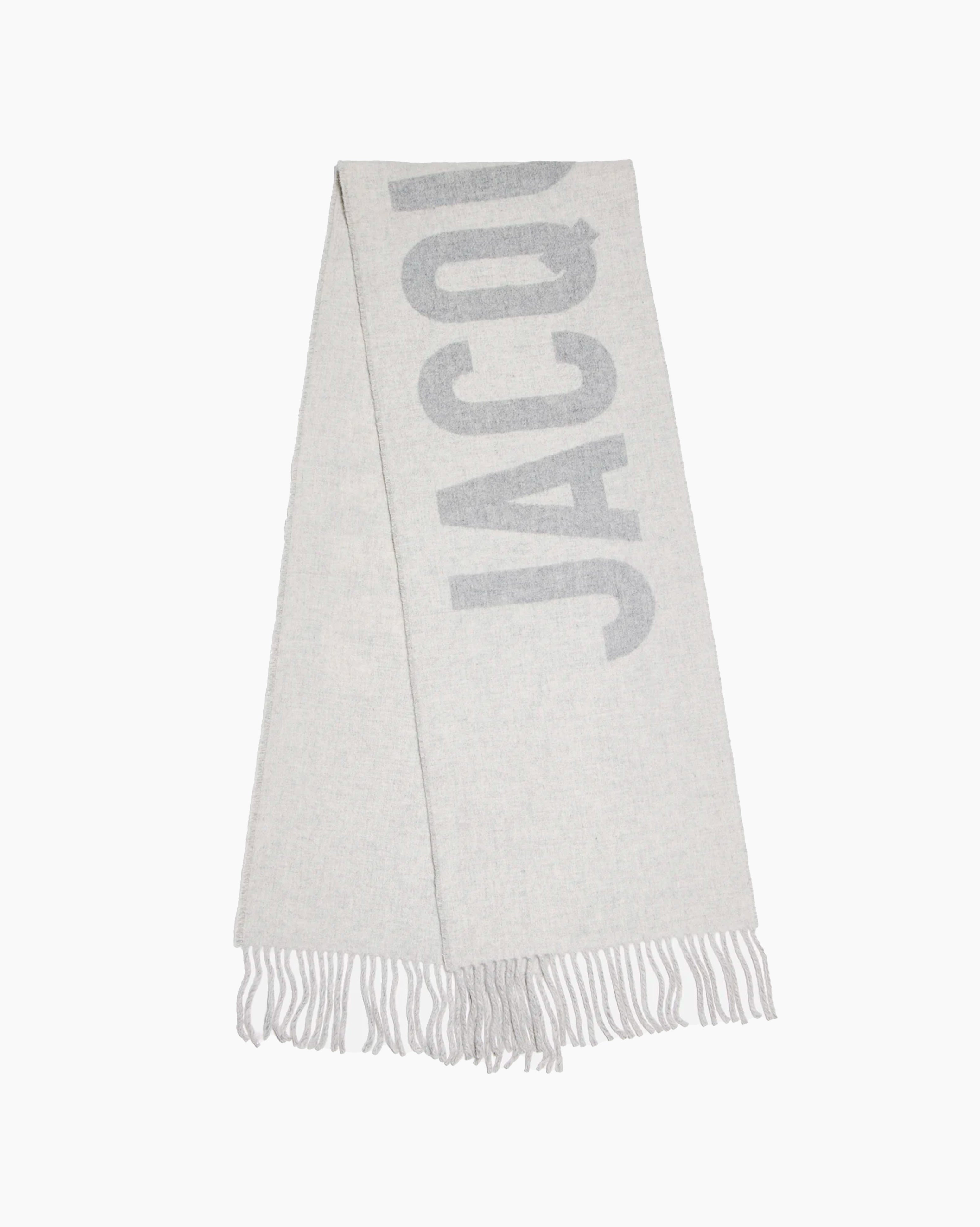Jacquemus Echarpe Les Classiques Gris - Dimension Stores