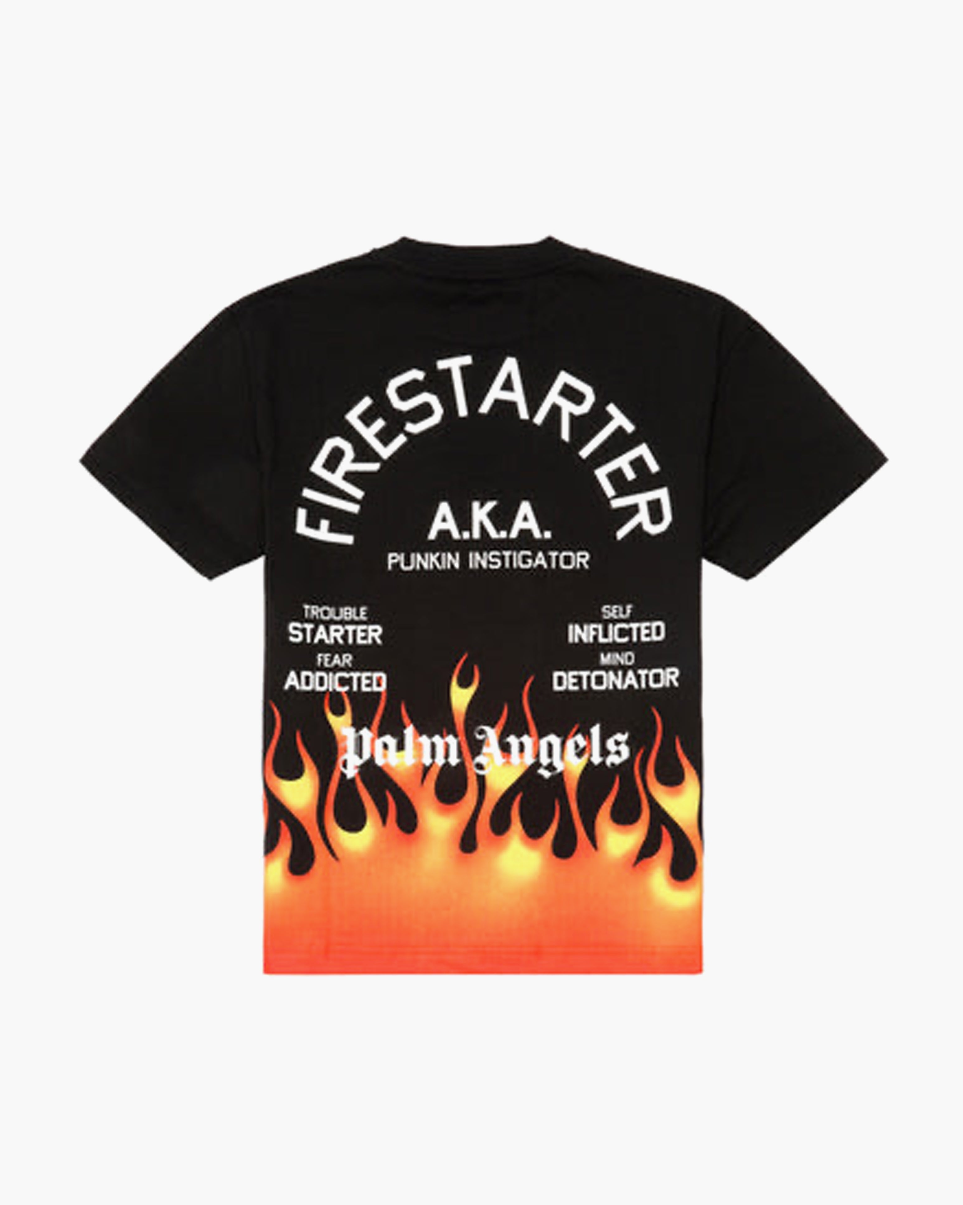 Palm Angels T-Shirt Firestarter Classic Noir