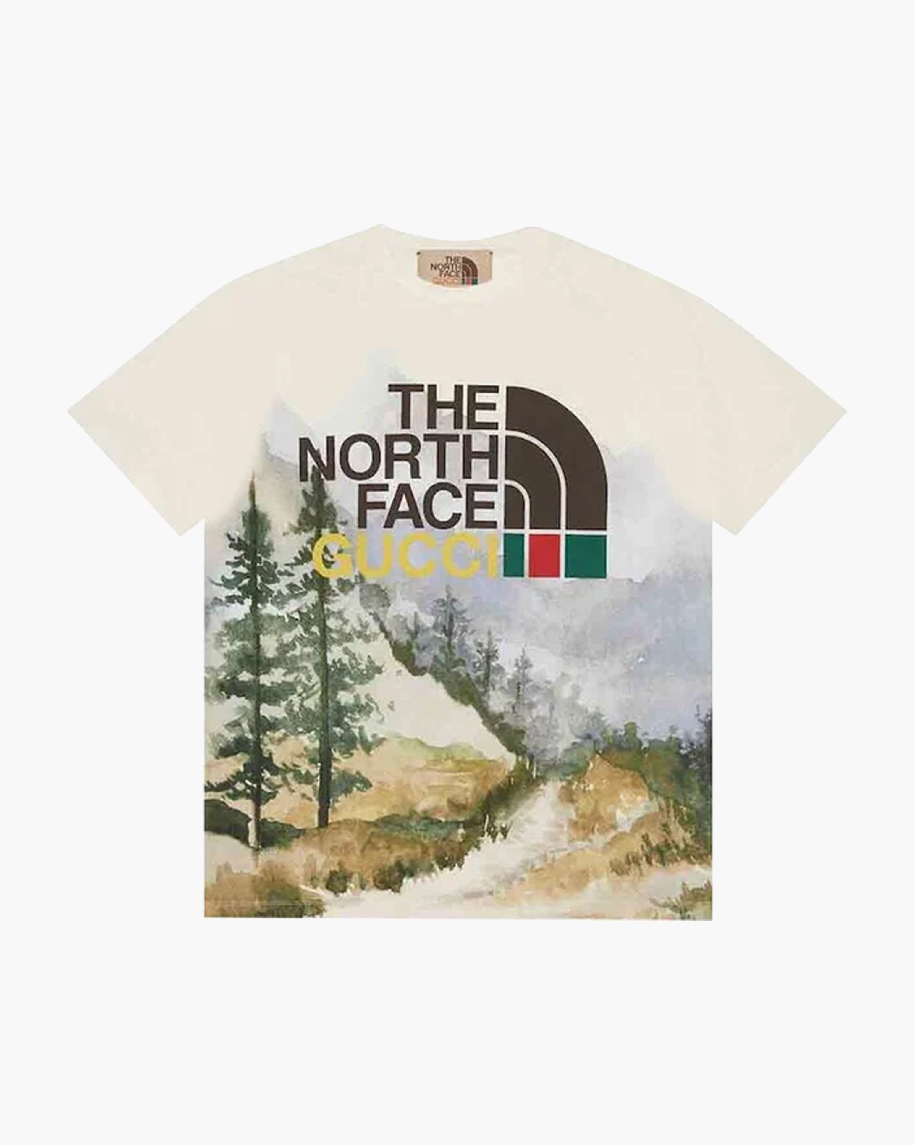 Gucci Gucci x The North Face T-Shirt 'Trail Print