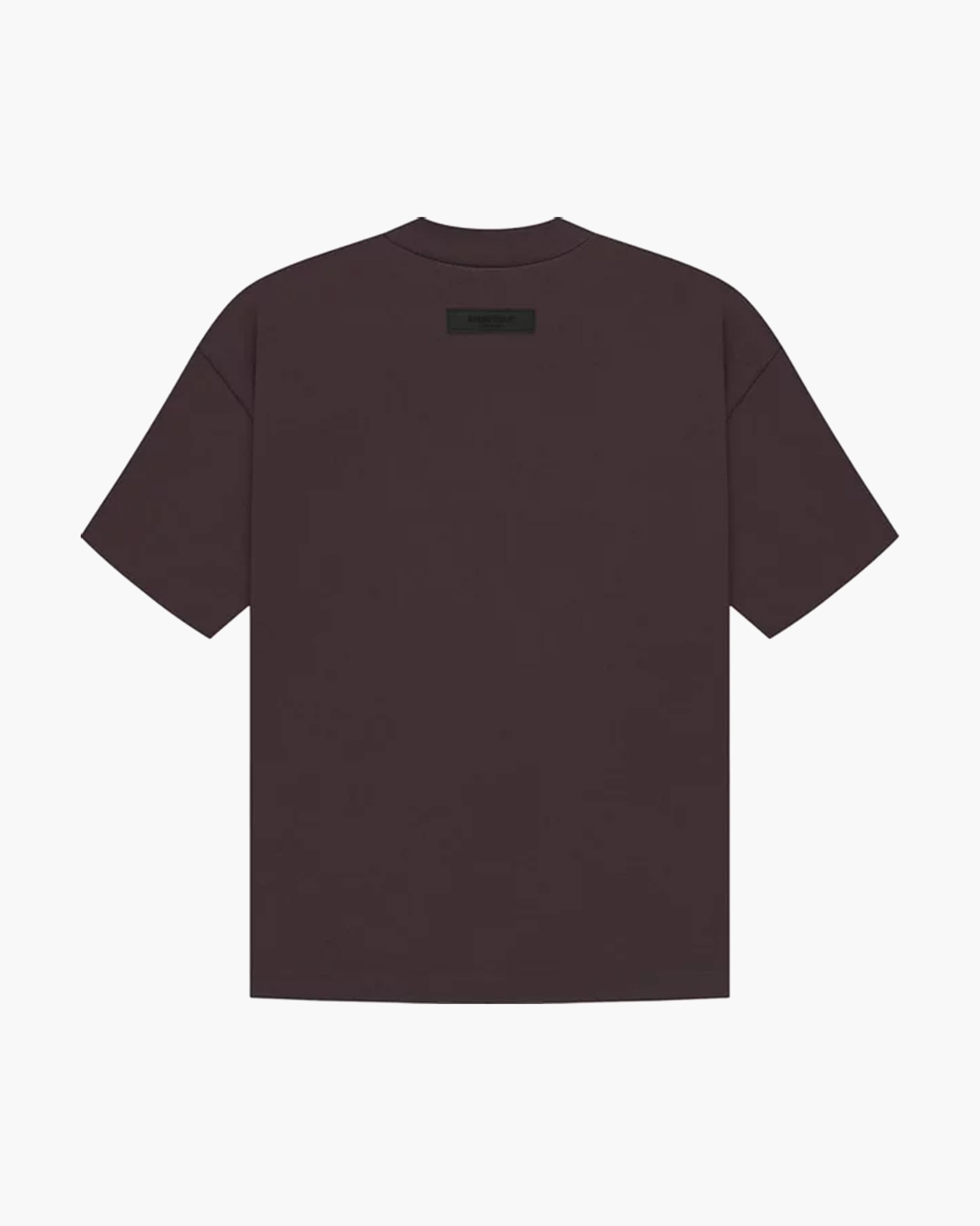 T-Shirt - Plum - Brown