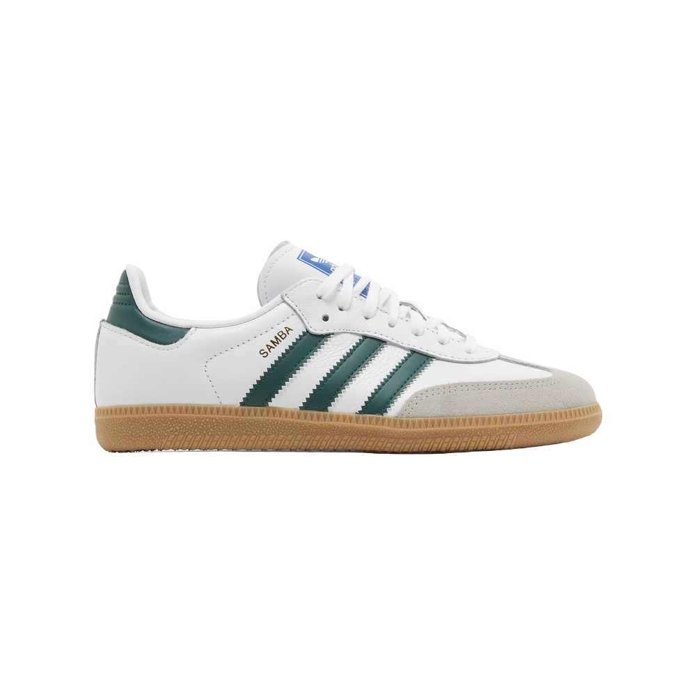 Adidas Samba OG White Collegiate green gum