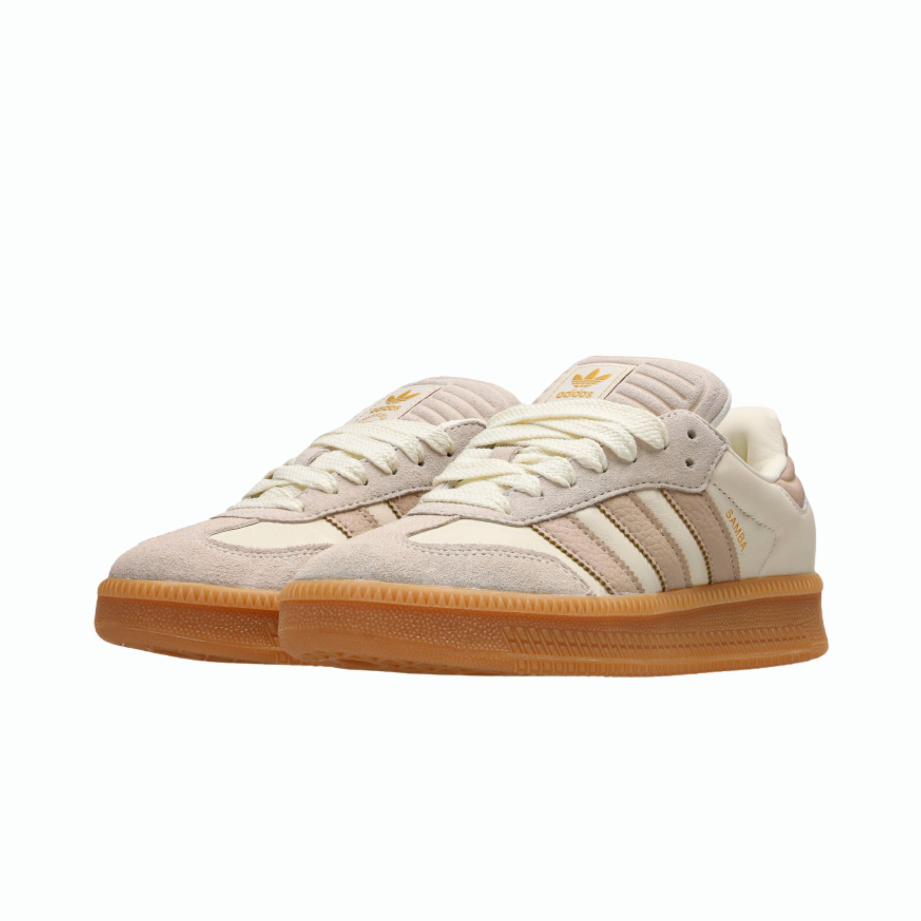 Adidas Samba XLG Off White Clay Brown Gum