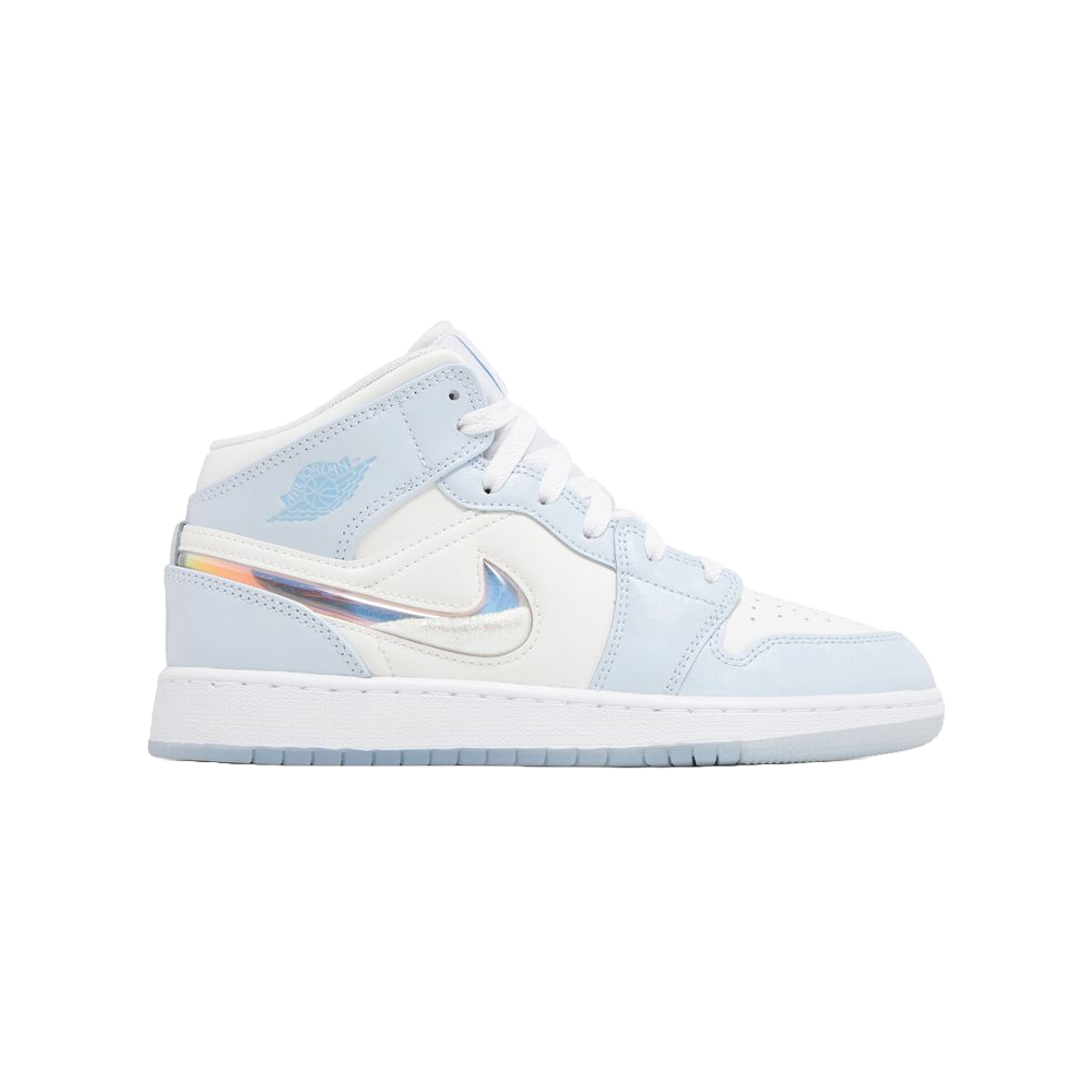 Air Jordan 1 Mid SE Glitter Swoosh