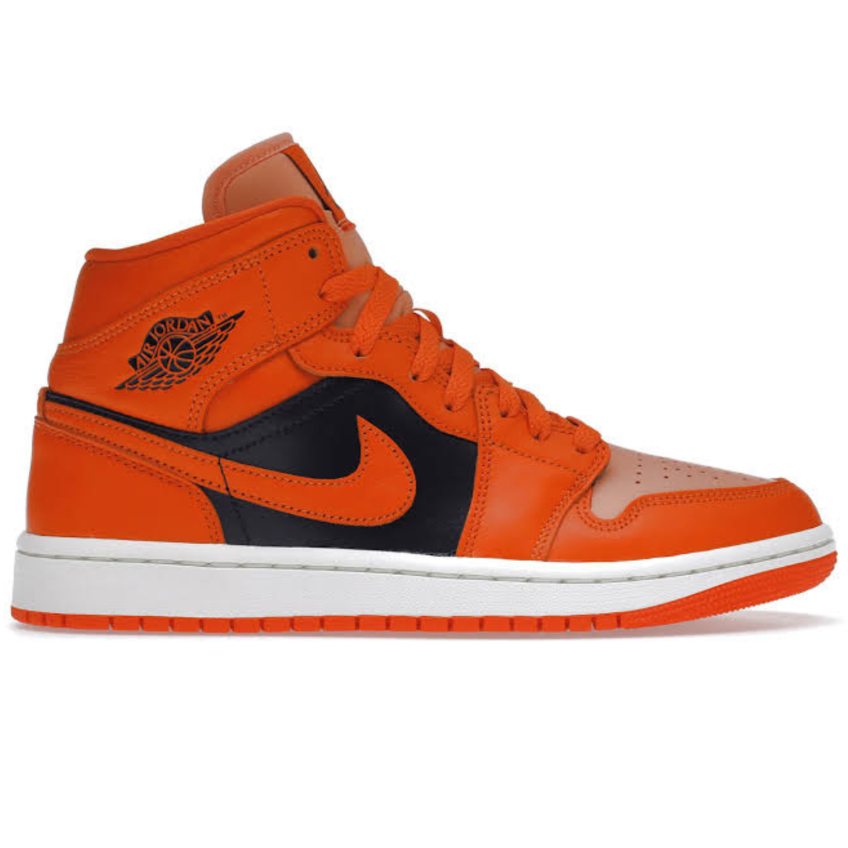 Air Jordan 1 Mid SE Rush Orange Crimson Bliss