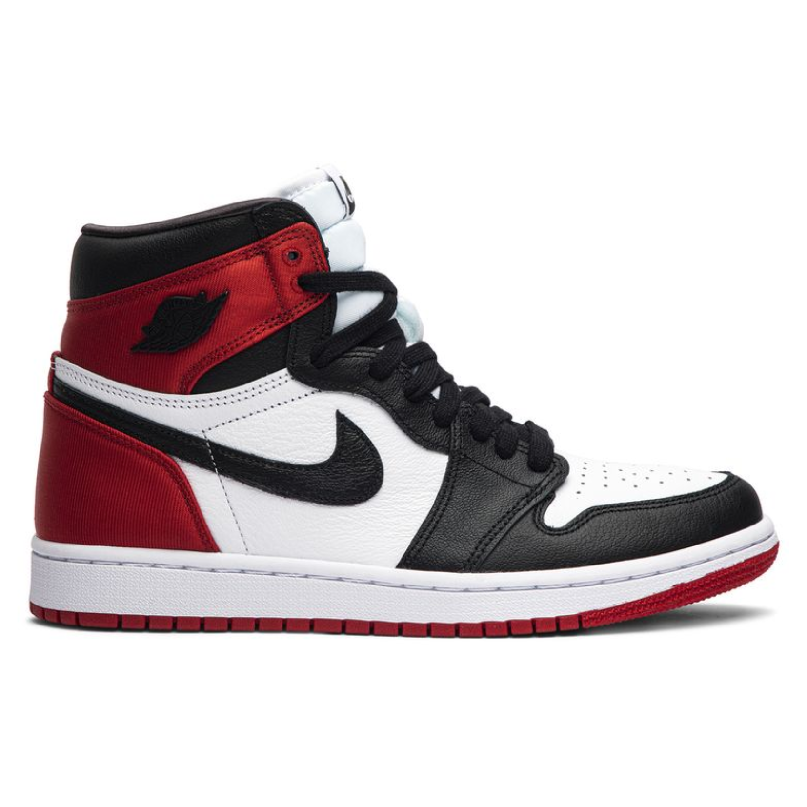 Air Jordan 1 Retro High Satin Black Toe