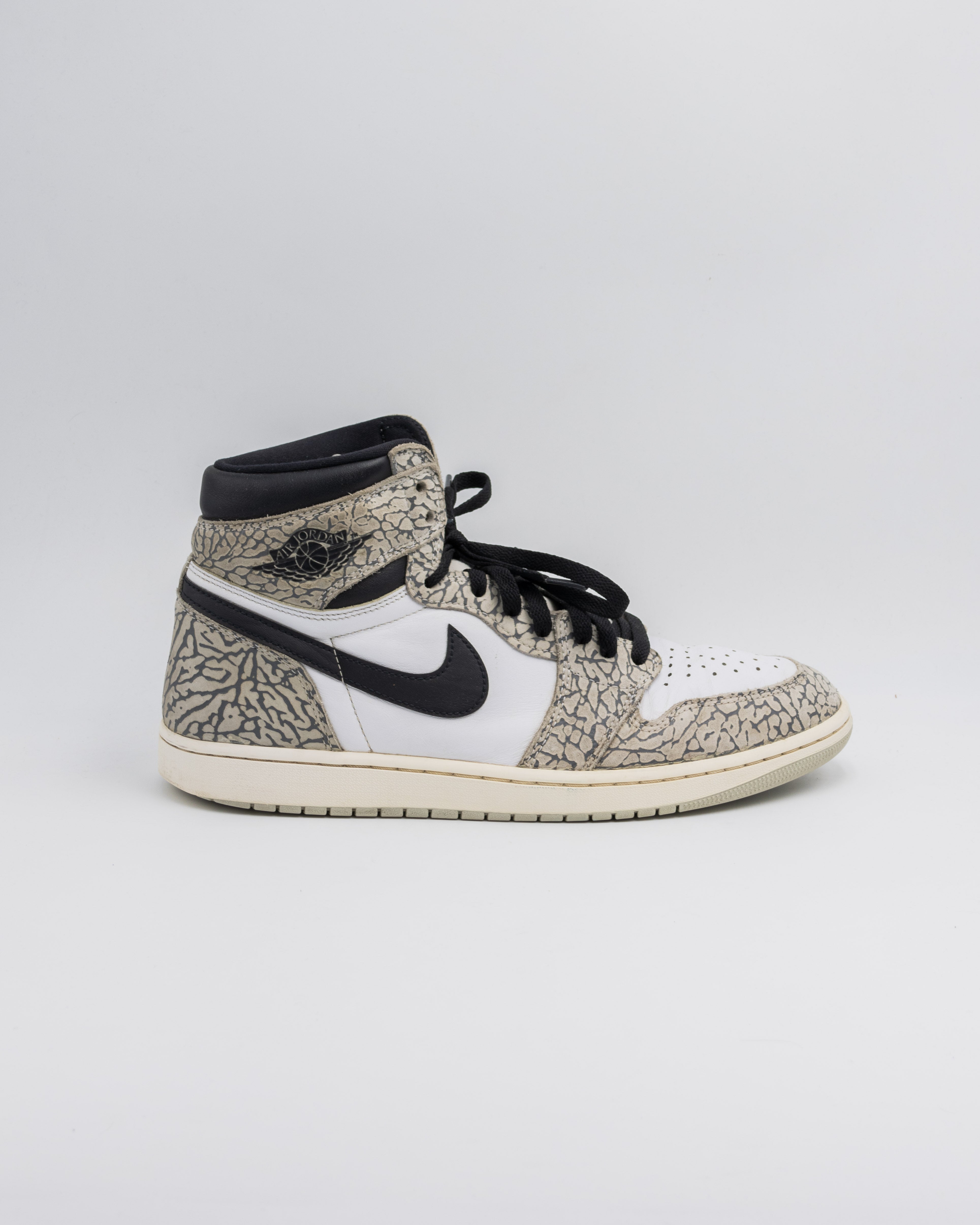 Air Jordan 1 White Cement