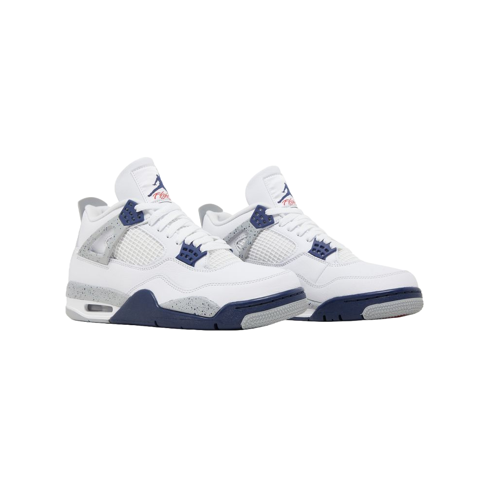 Air Jordan 4 Retro White Midnight Navy