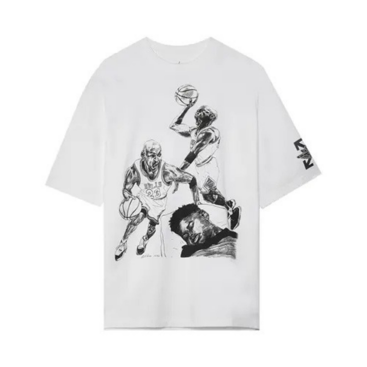 Air Jordan x Off-White Tee White