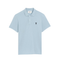 Polo Ami Paris Bleu Ciel De Coeur Noir