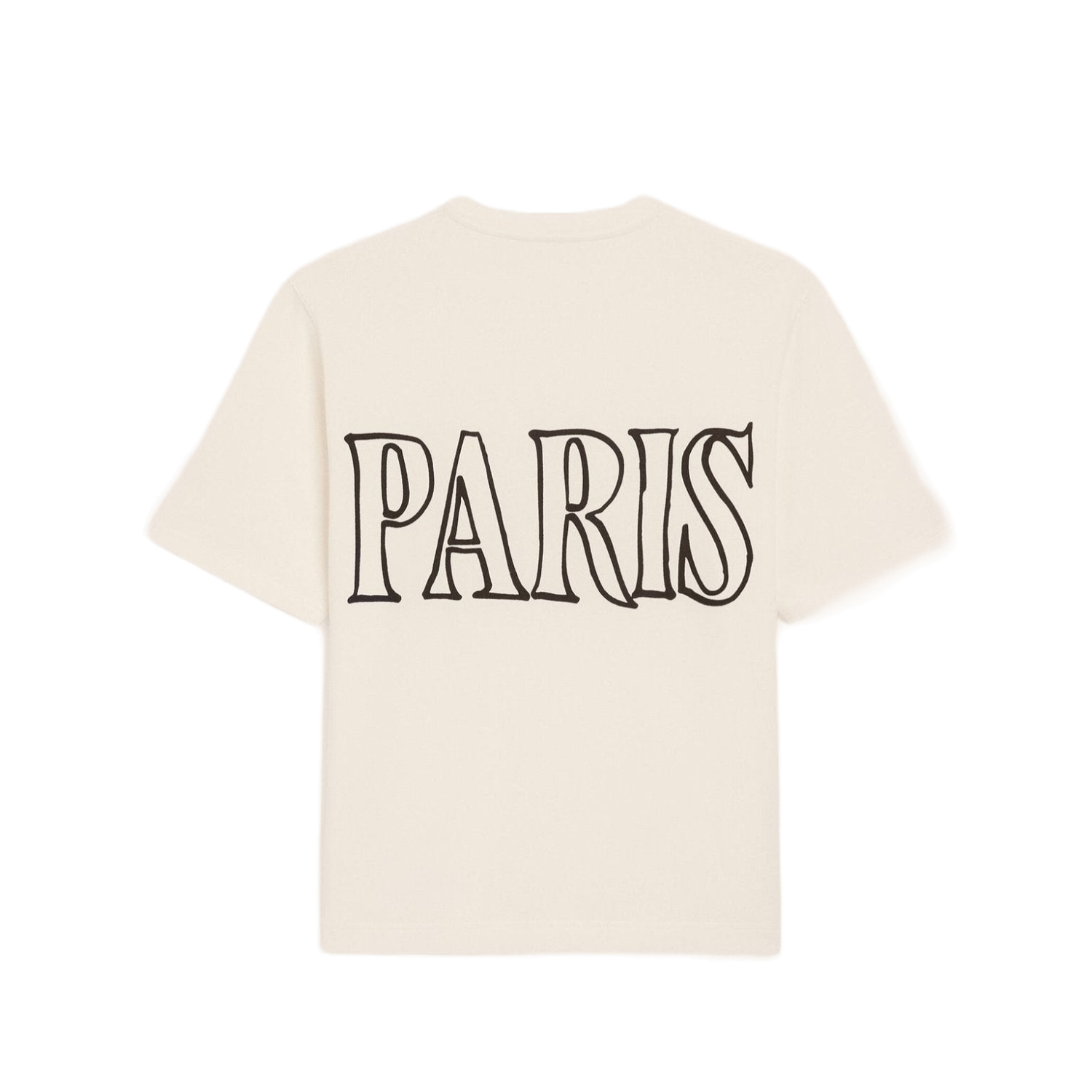 Ami Paris T-shirt Crème Logo