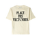 Ami Paris T-shirt Place des Victoires Beige