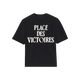 Ami Paris T-shirt Place des Victoires noir