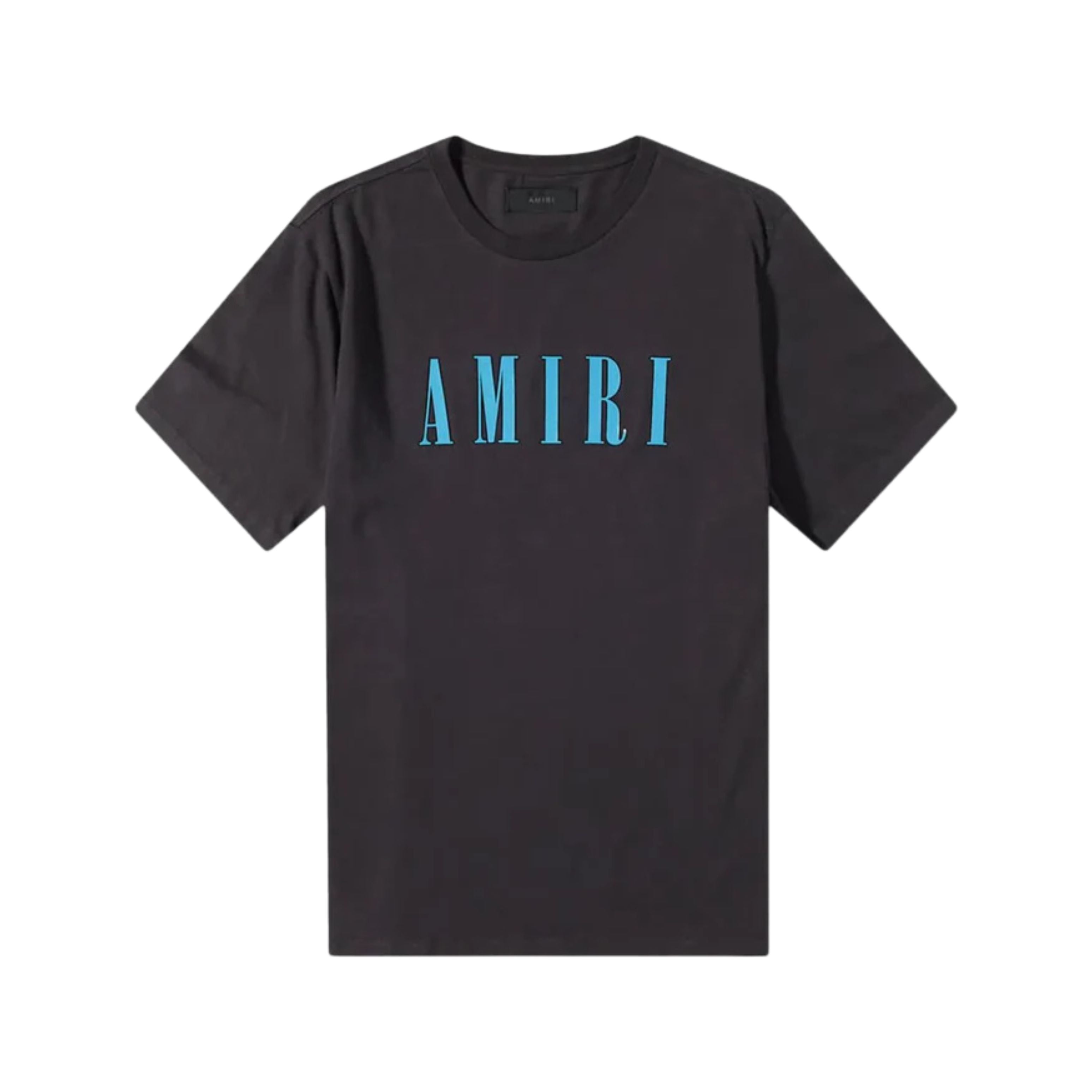 AMIRI T-Shirt Core Logo Noir/Bleu