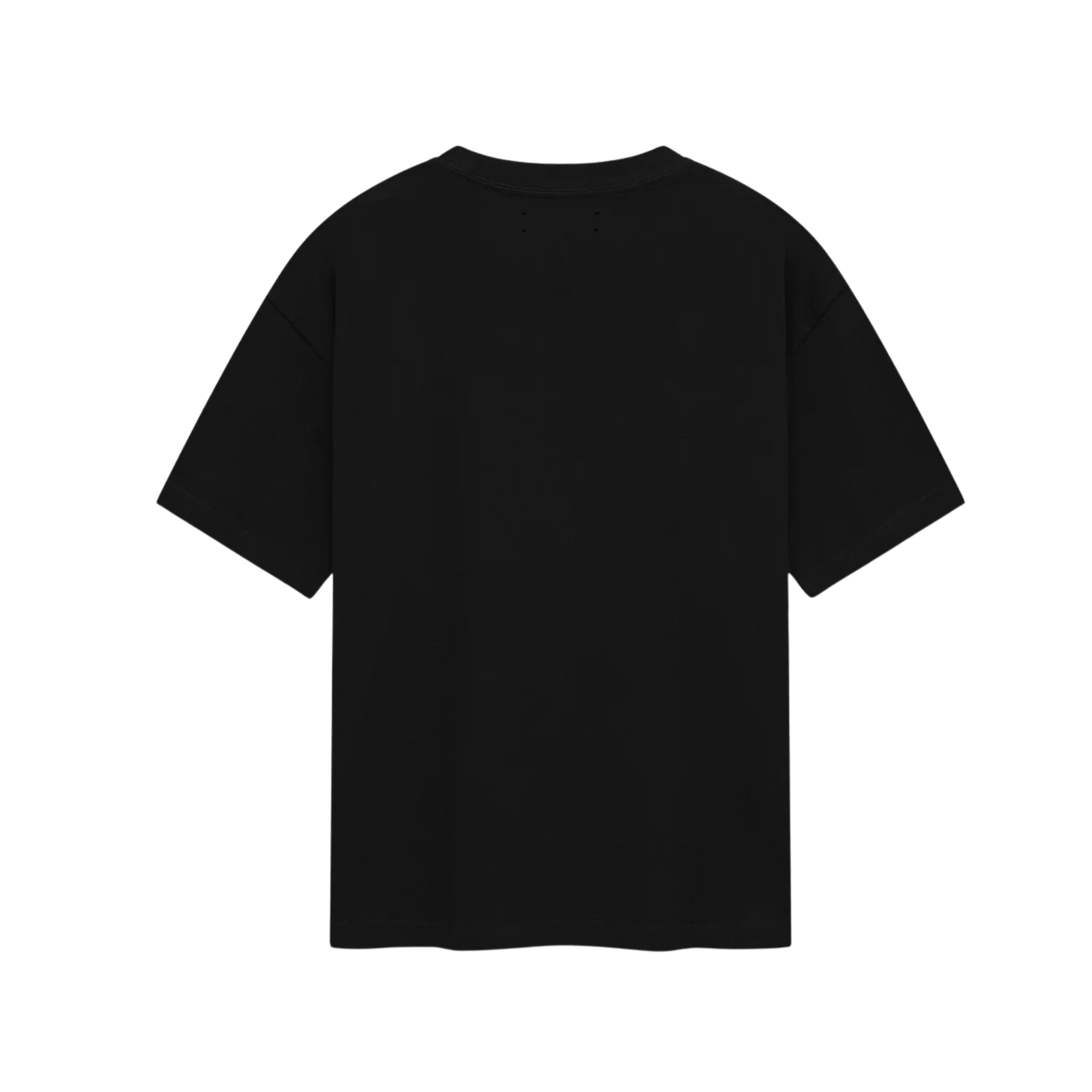 Amiri T-shirt Staggered Logo Noir