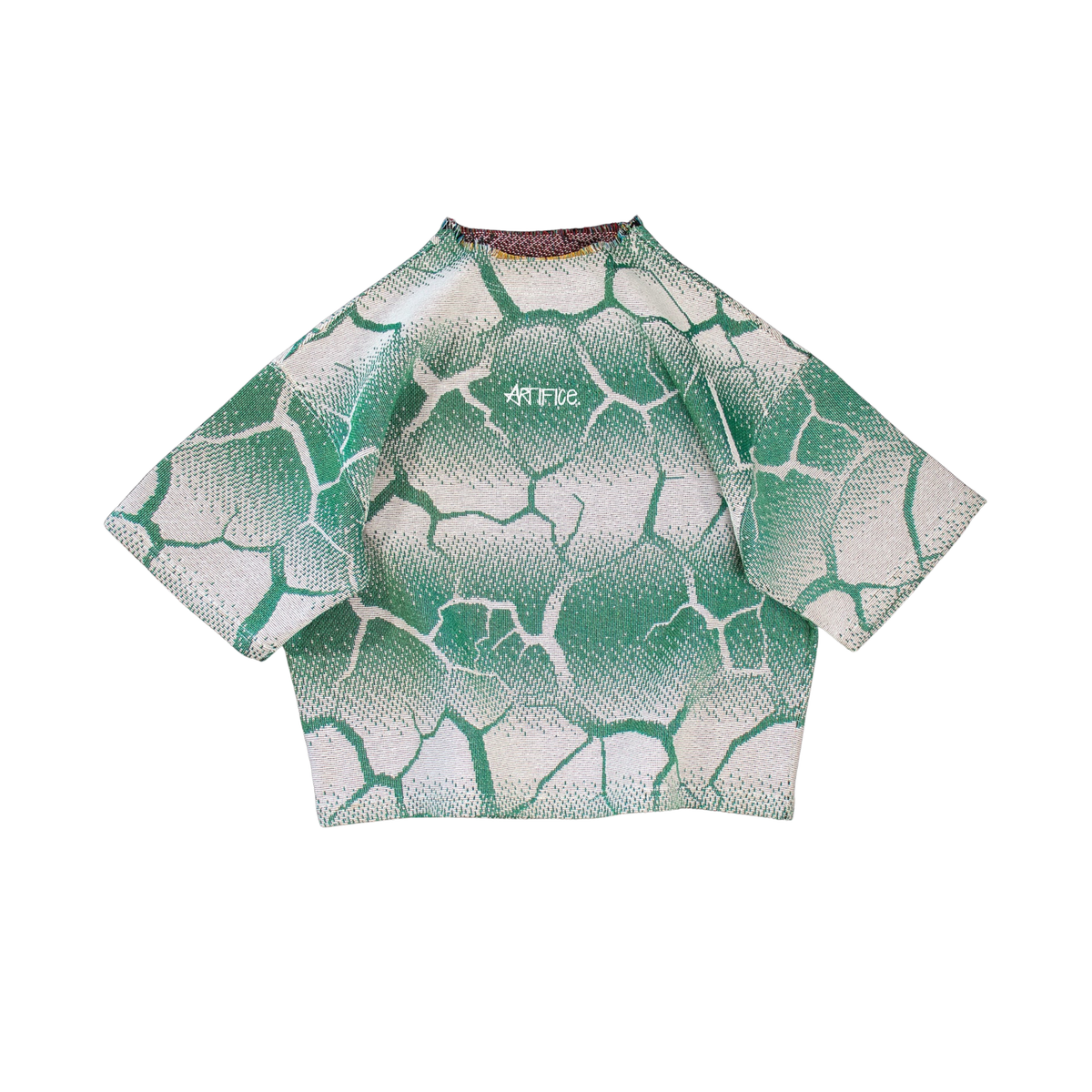Artifice T-shirt Biomorph Green Gradient