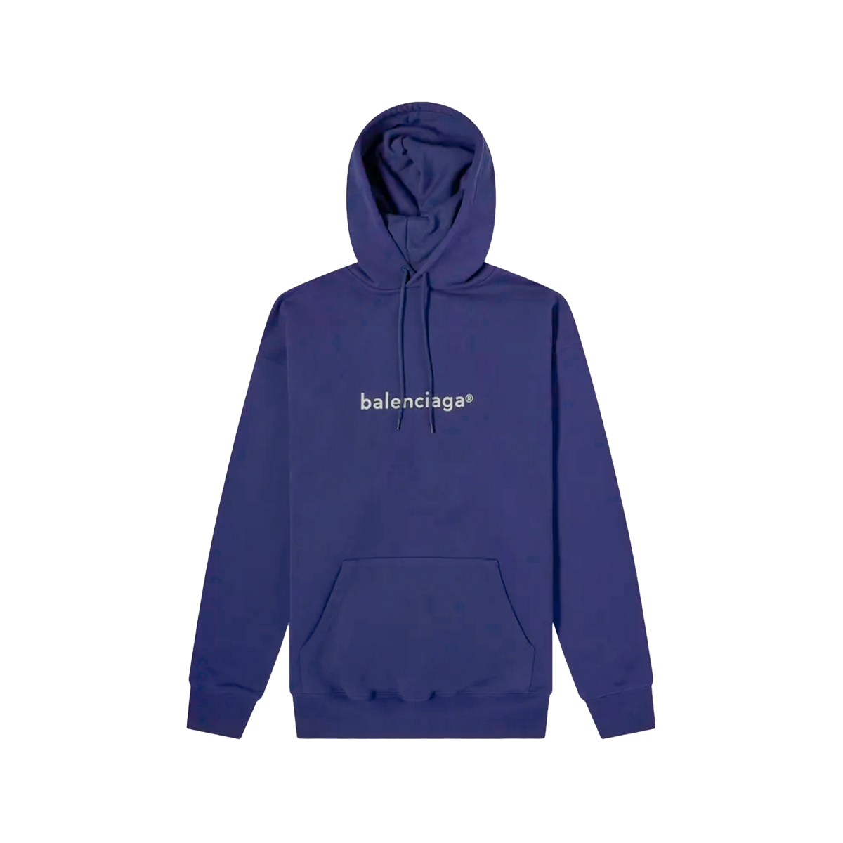 Balenciaga Hoodie Copyright Bleu