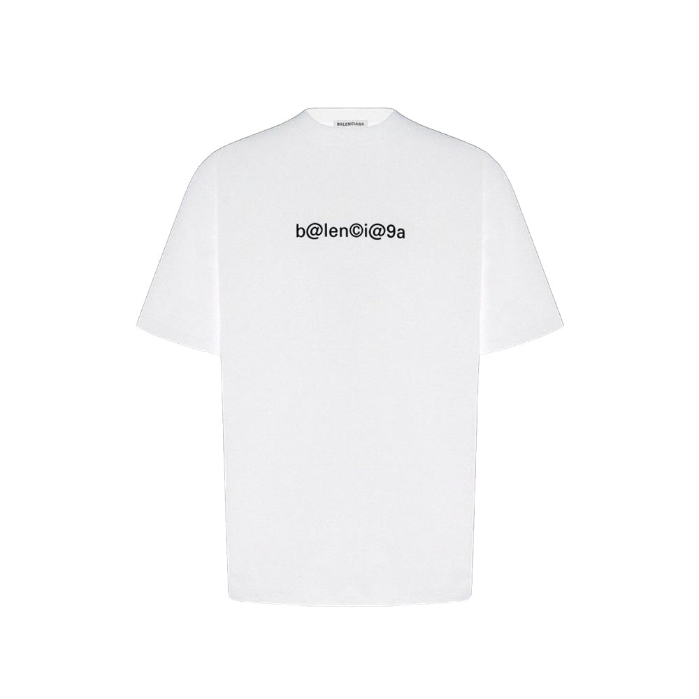 Balenciaga T-shirt @ Logo White