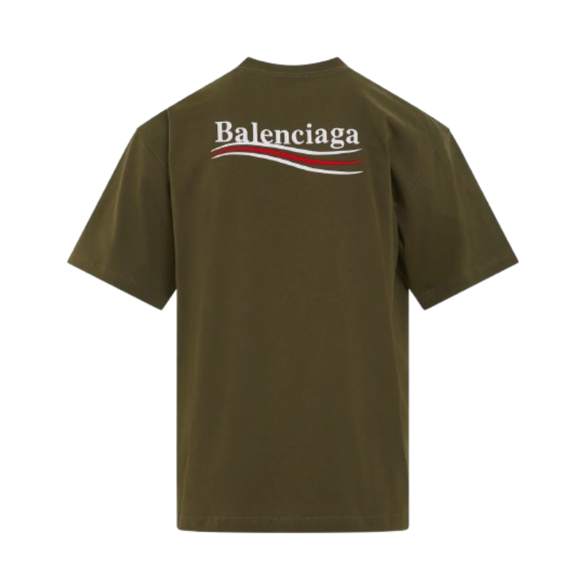 Balenciaga Political Campaign T-Shirt Green