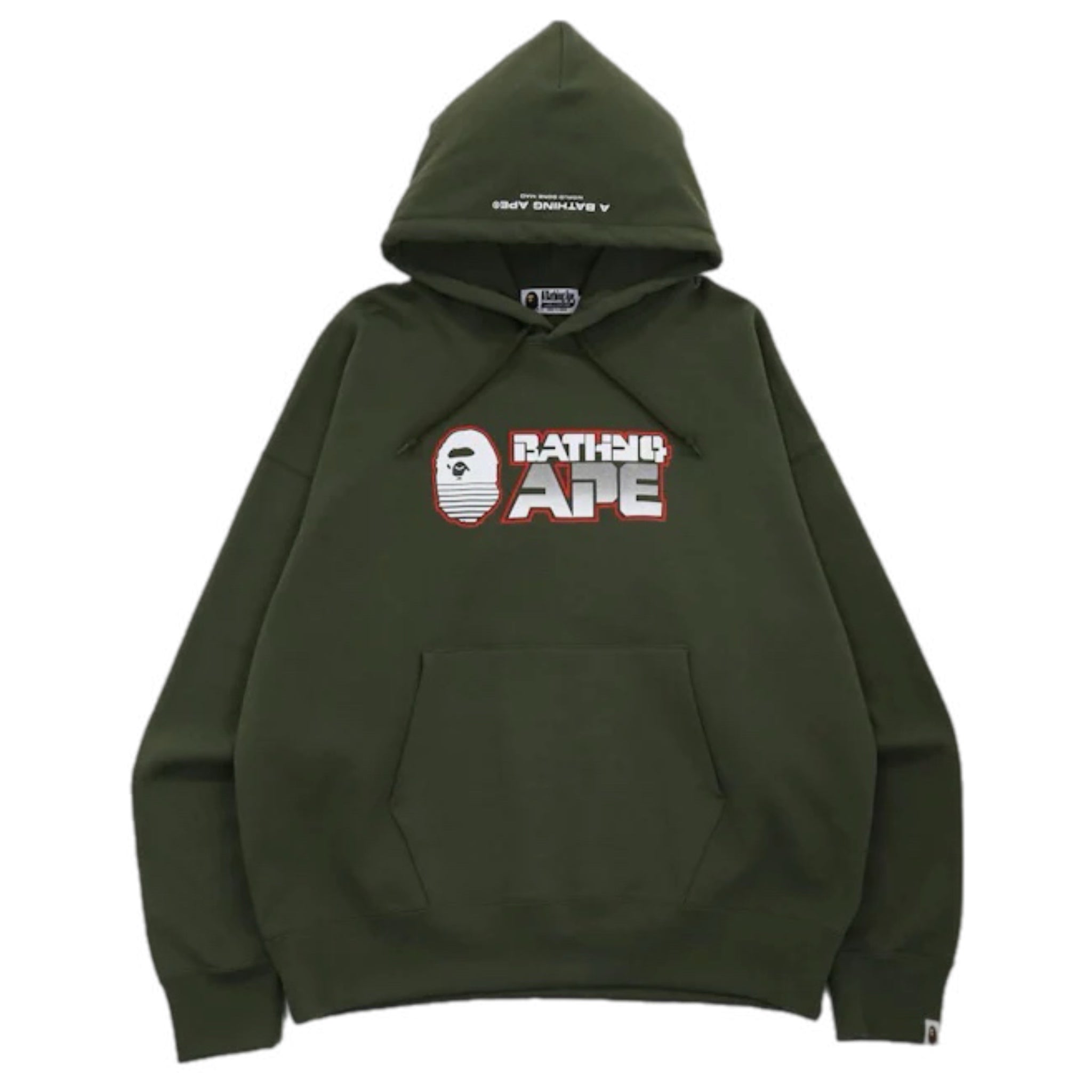 Bape Bathing Ape Loose Fit Hoodie Olivedrab 2021