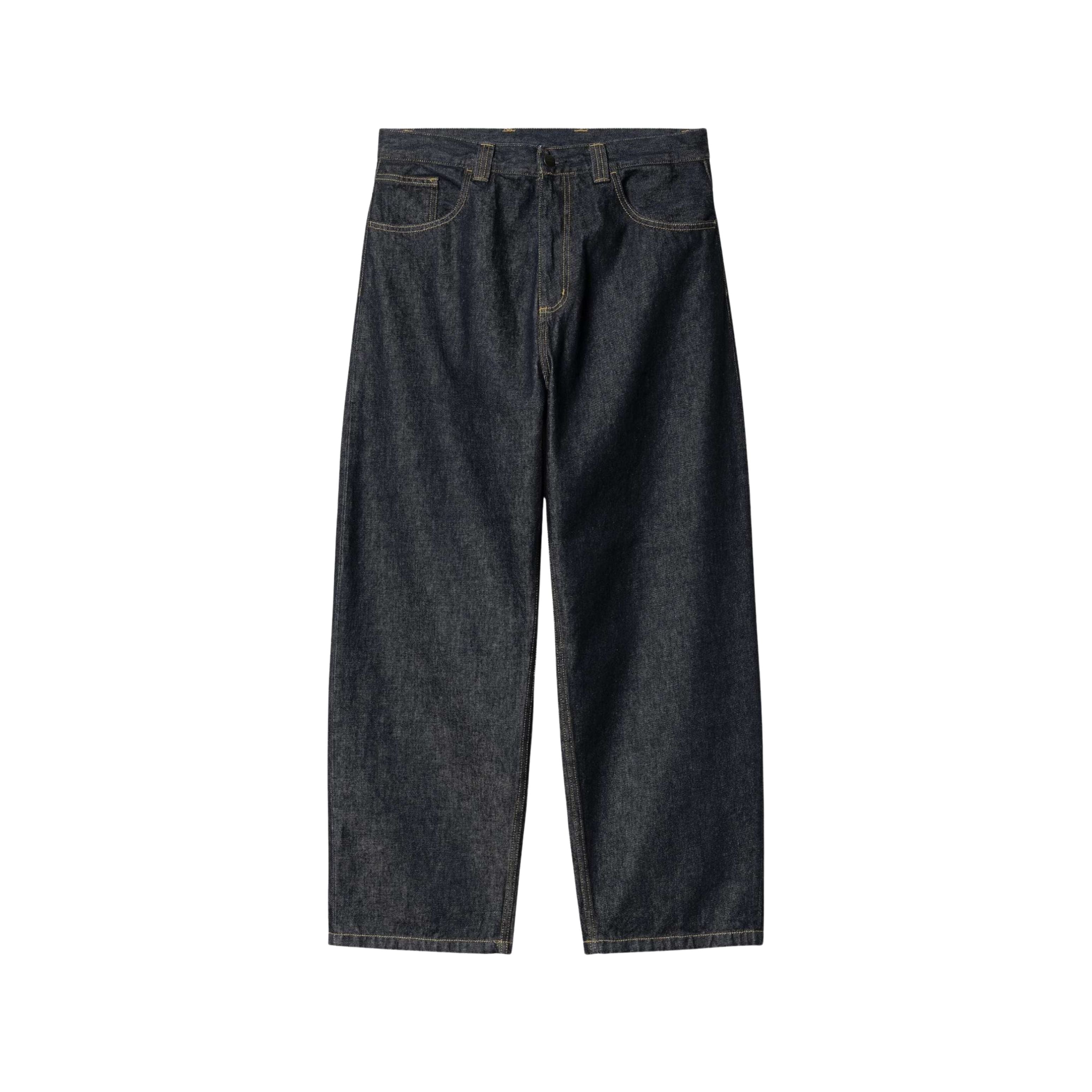 Carhartt Jeans Brandon Cotton Denim Blue Rinsed
