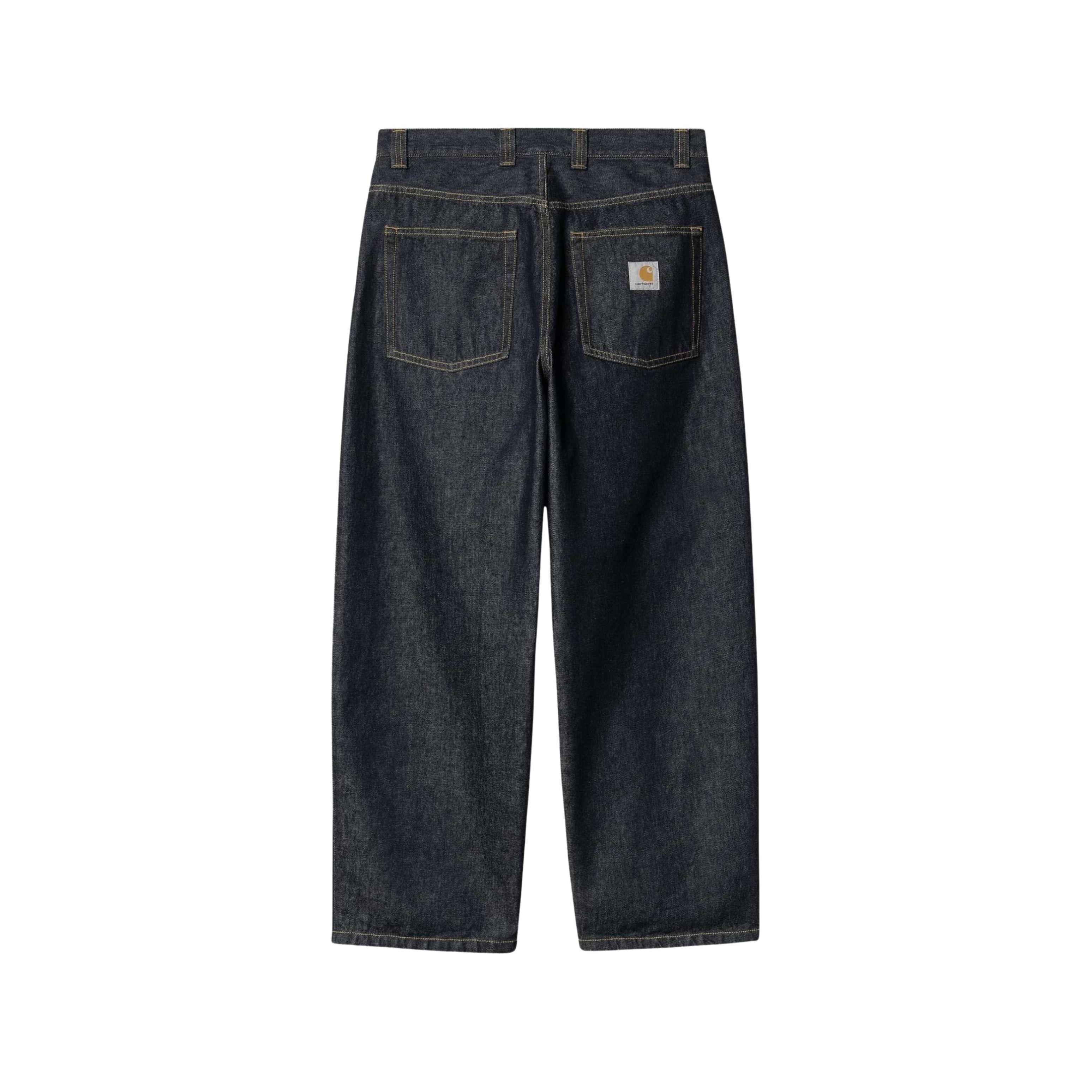Carhartt Jeans Brandon Cotton Denim Blue Rinsed