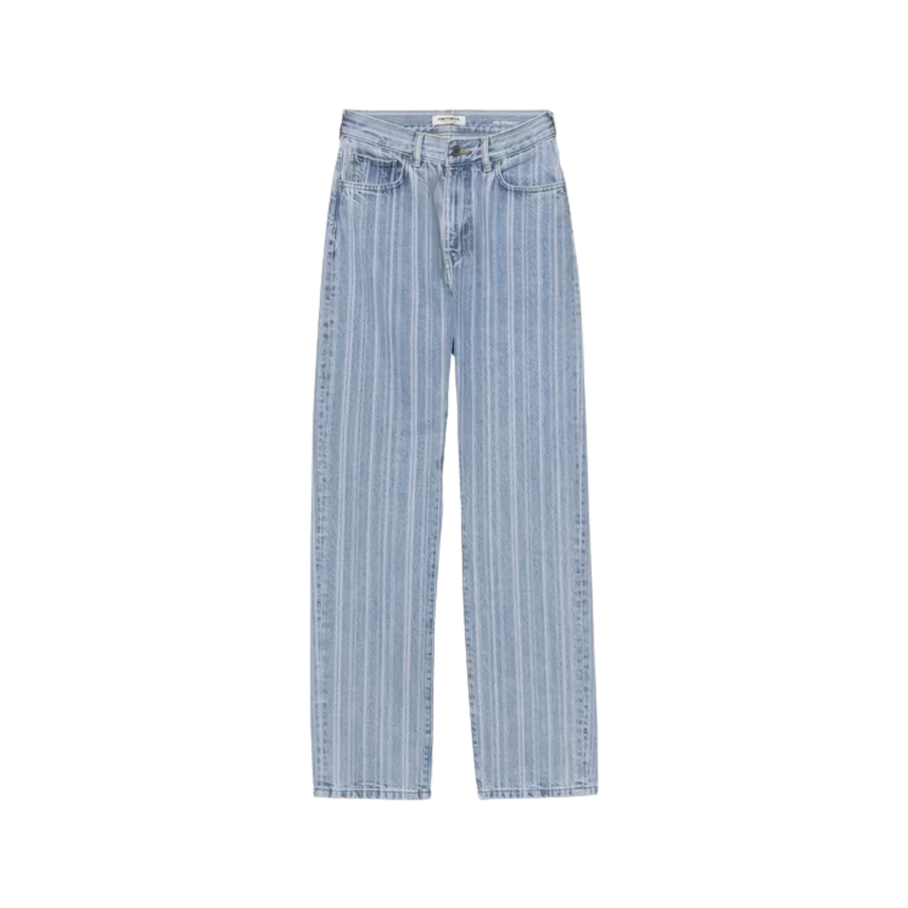 Carhartt Jeans Rylan Stripe Blue Stone Washed