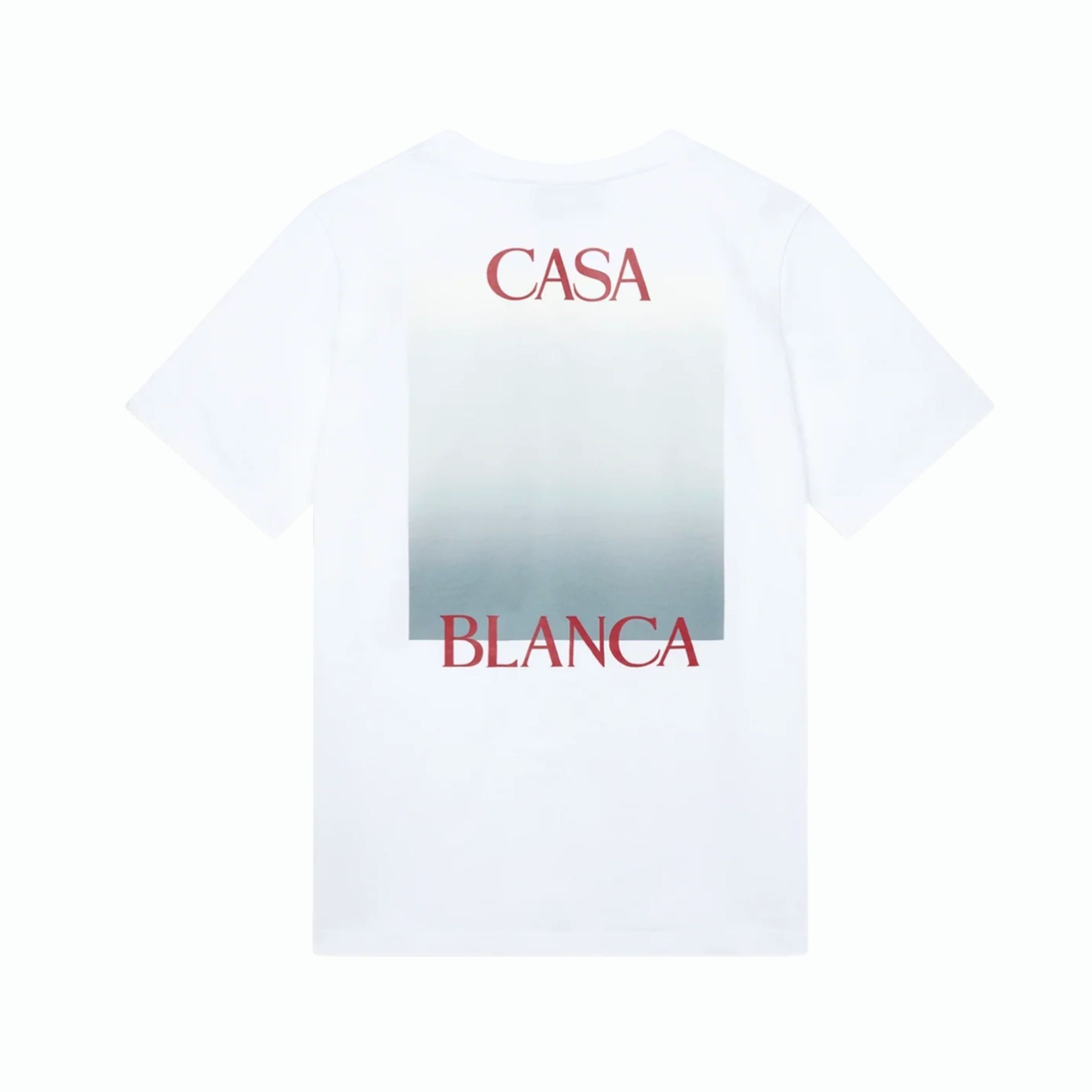 Casablanca T-shirt Gradient Casa Blanc