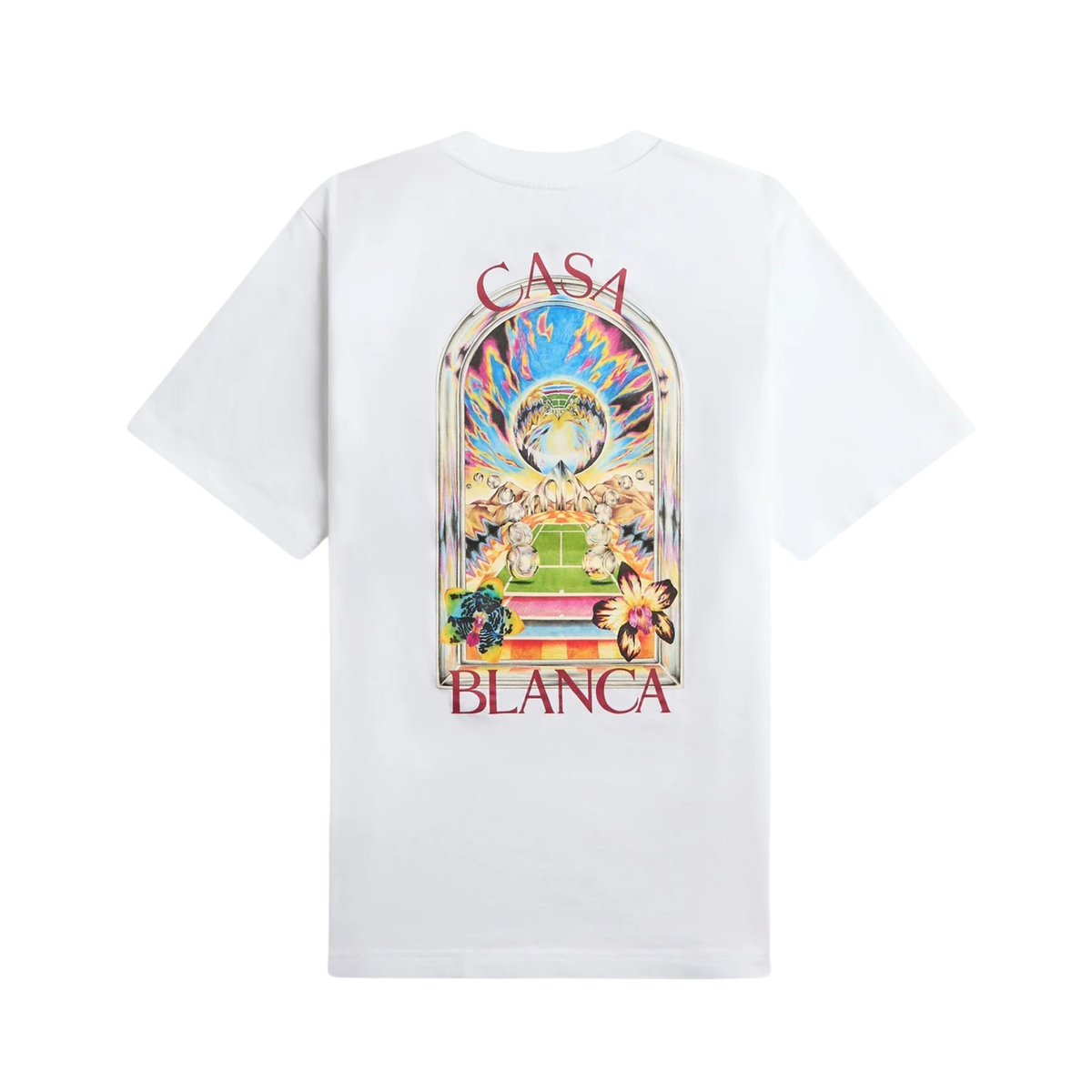 Casablanca T-shirt Landscape White