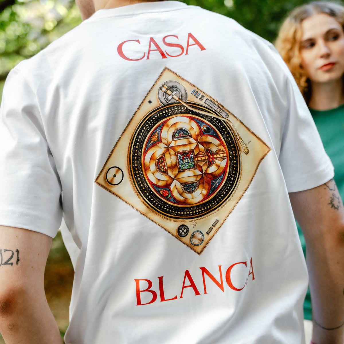 Casablanca T-shirt Plafond Orne De Musique