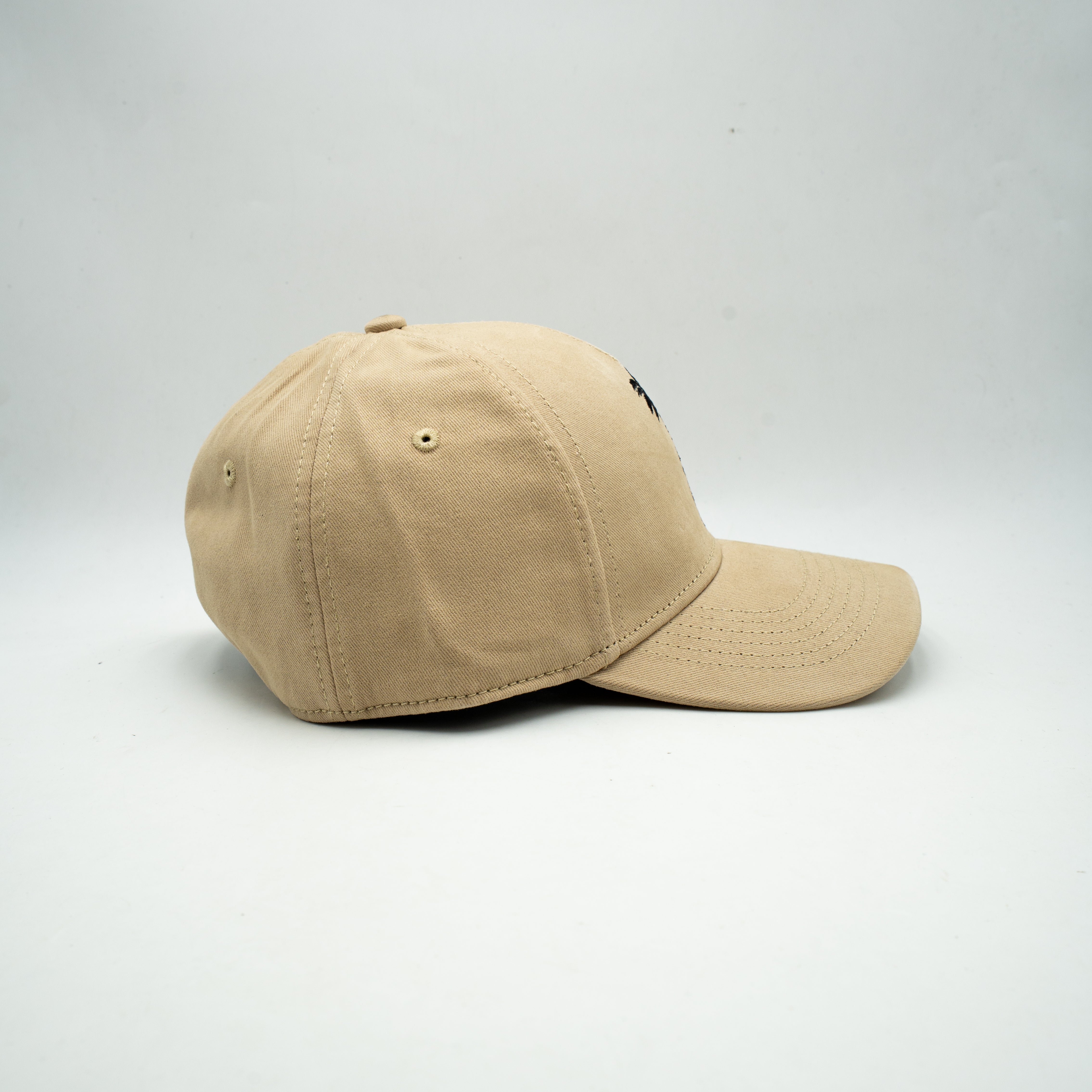 Casquette Palm Angels Logo Brodé Palm Blanc