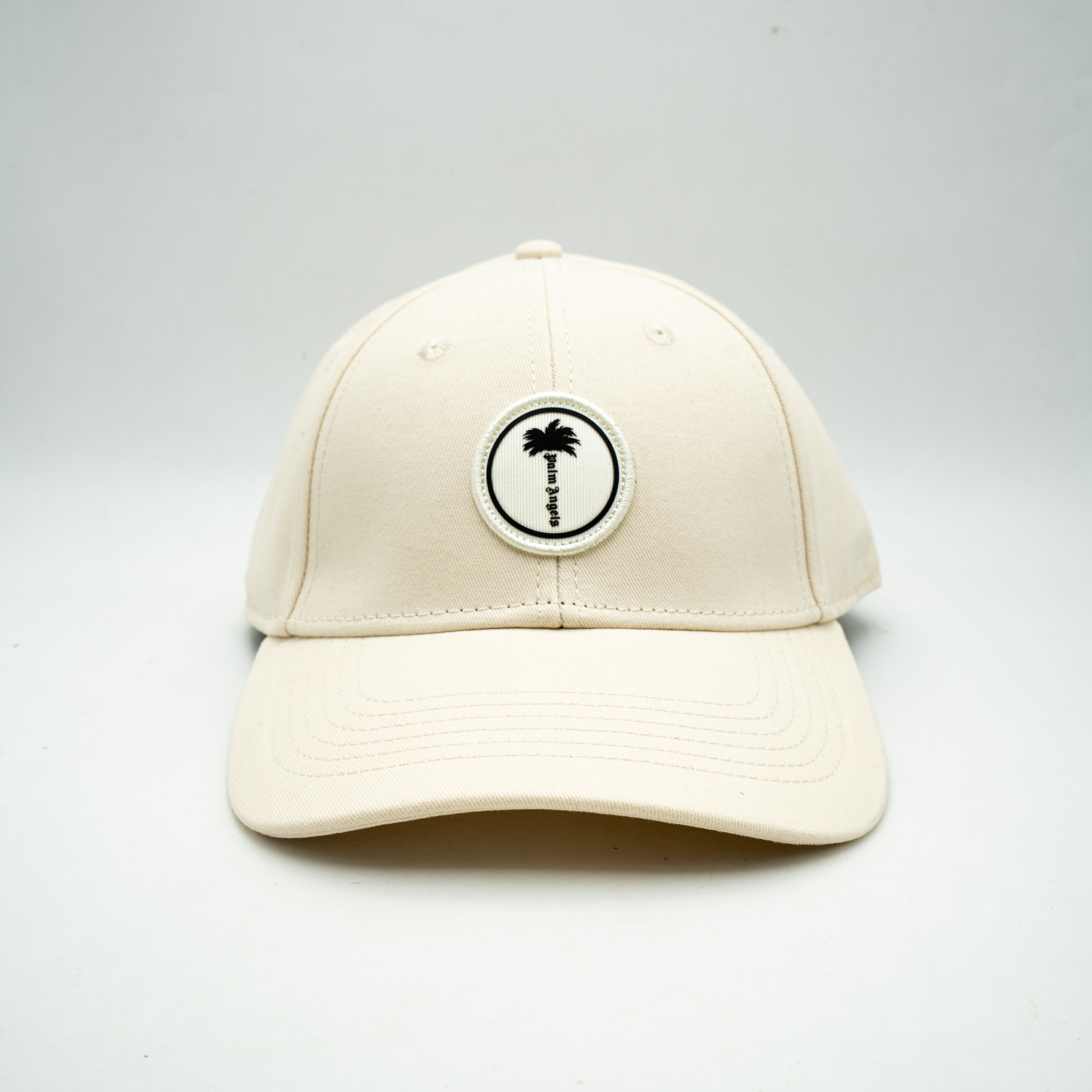 Casquette Palm Angels Logo Palm Blanc