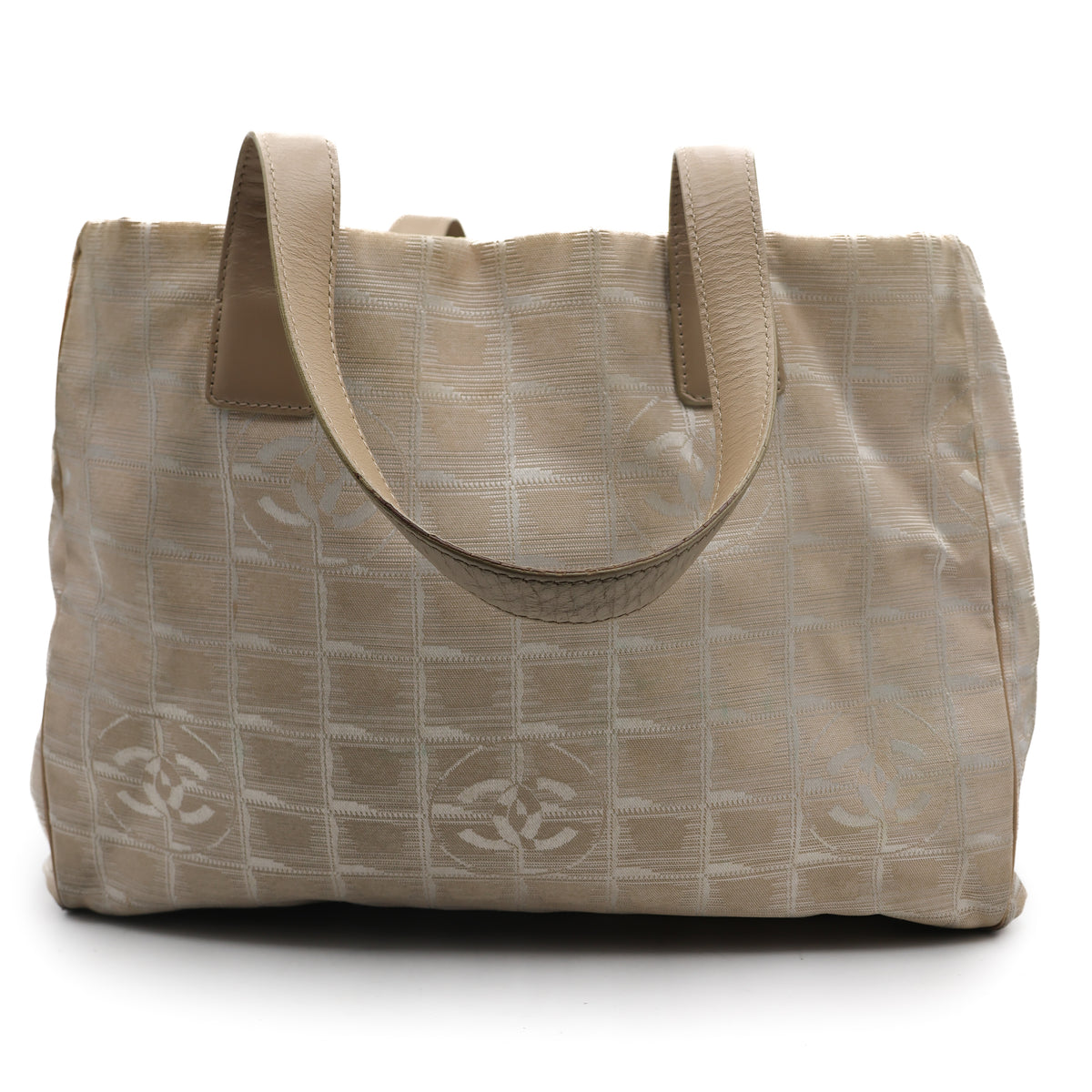 Chanel Sac à main Travel Line MM Beige