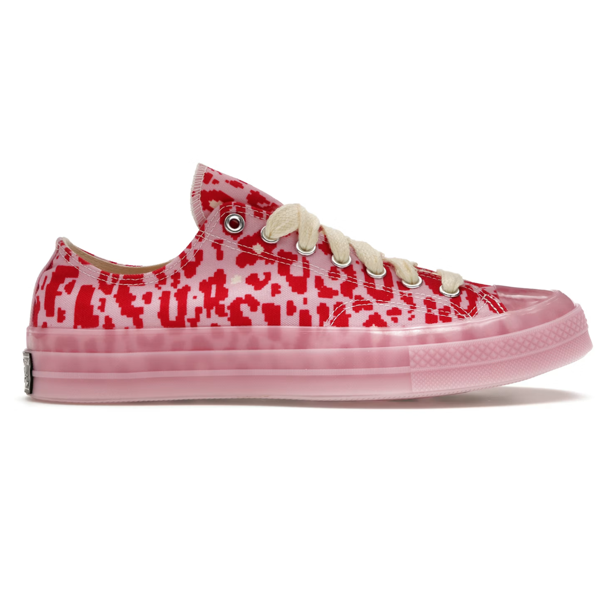Converse All Star x Golf Le Fleur Digital Leopard Pink