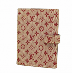 Couverture d'agenda Louis Vuitton Agenda PM Monogram Mini Cerise