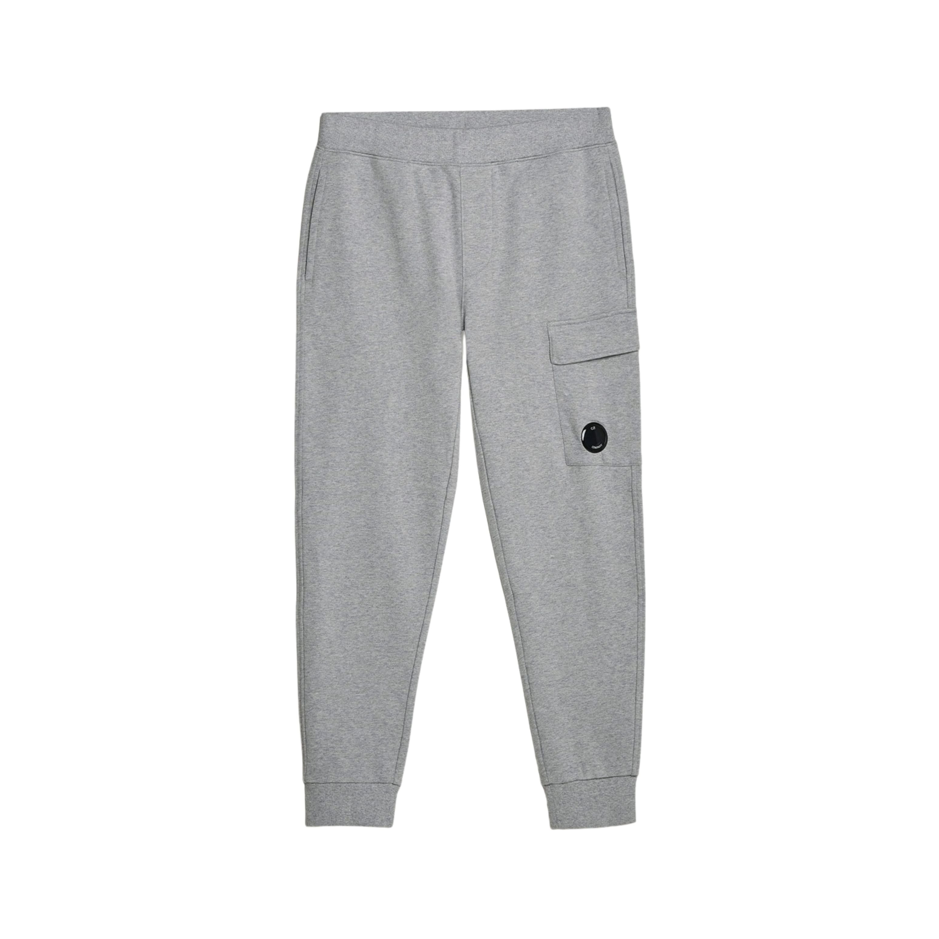 CP Company Diagonal Raised Fleece Track Pants Gris