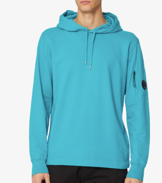 CP Company Hoodie Bleu Cyan