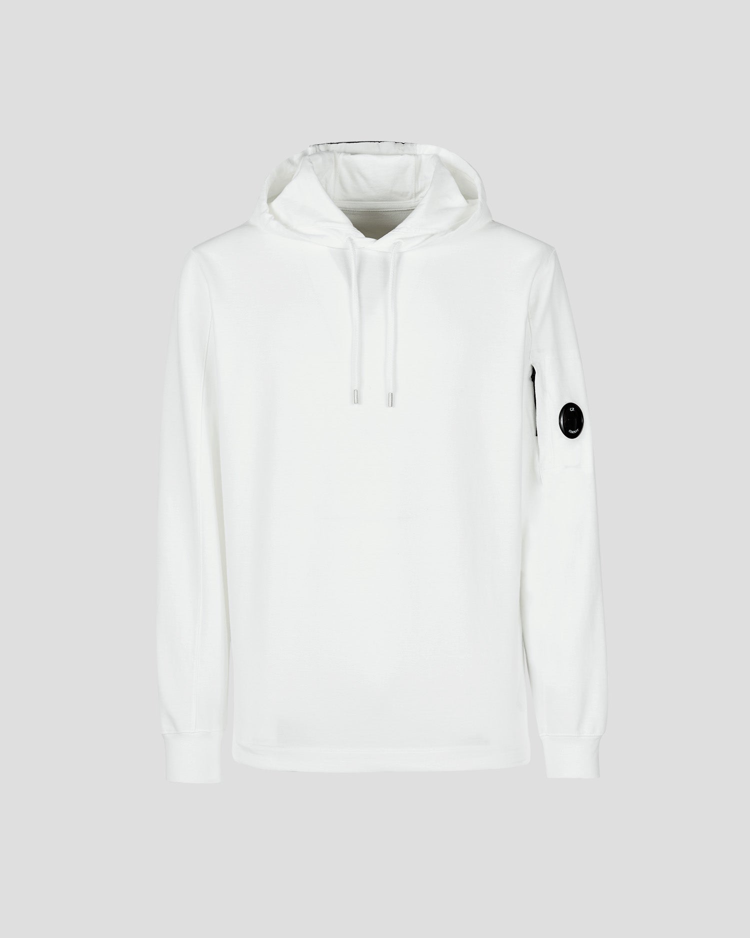 CP Company Hoodie Fleece Blanc