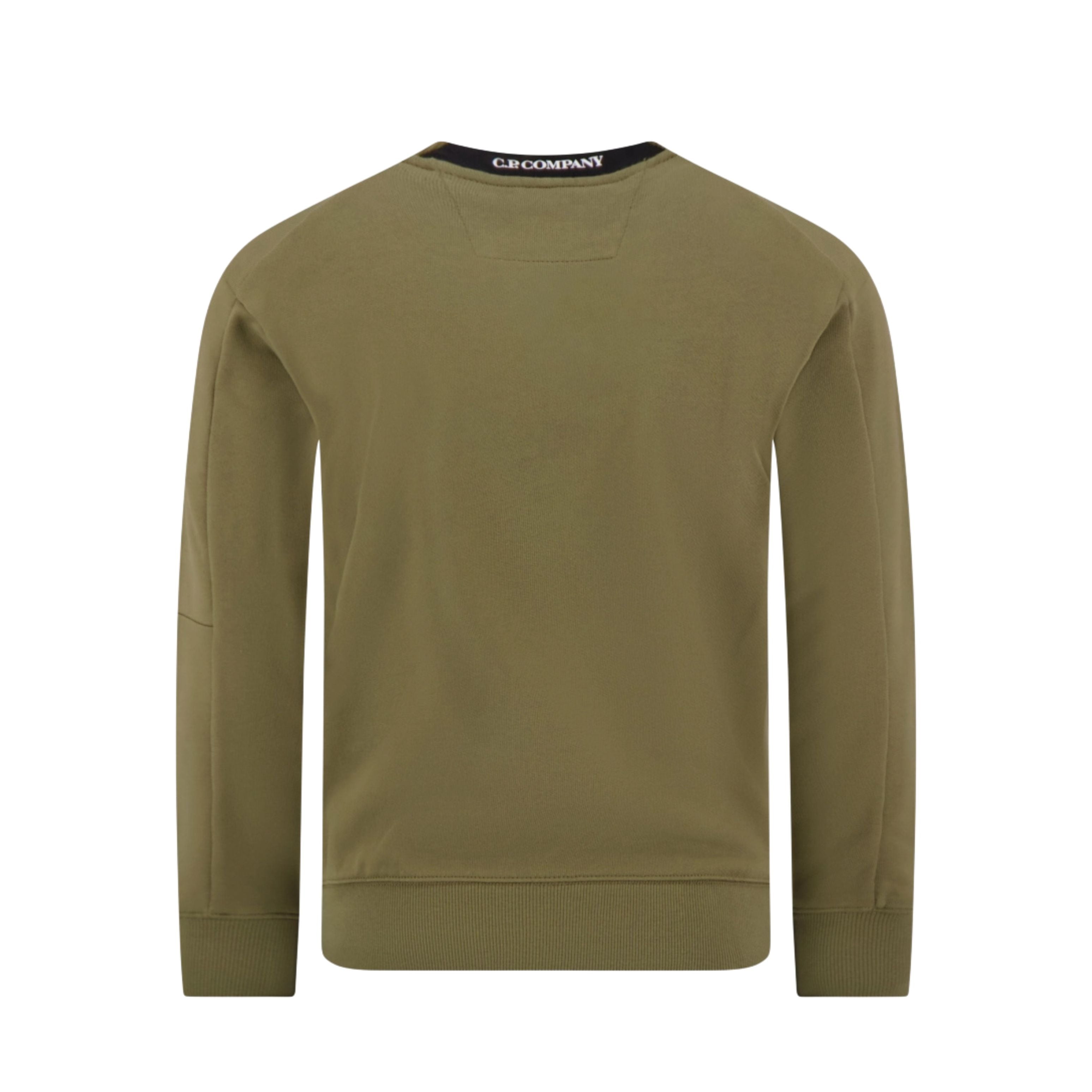 CP Company Pull Crewneck Vert