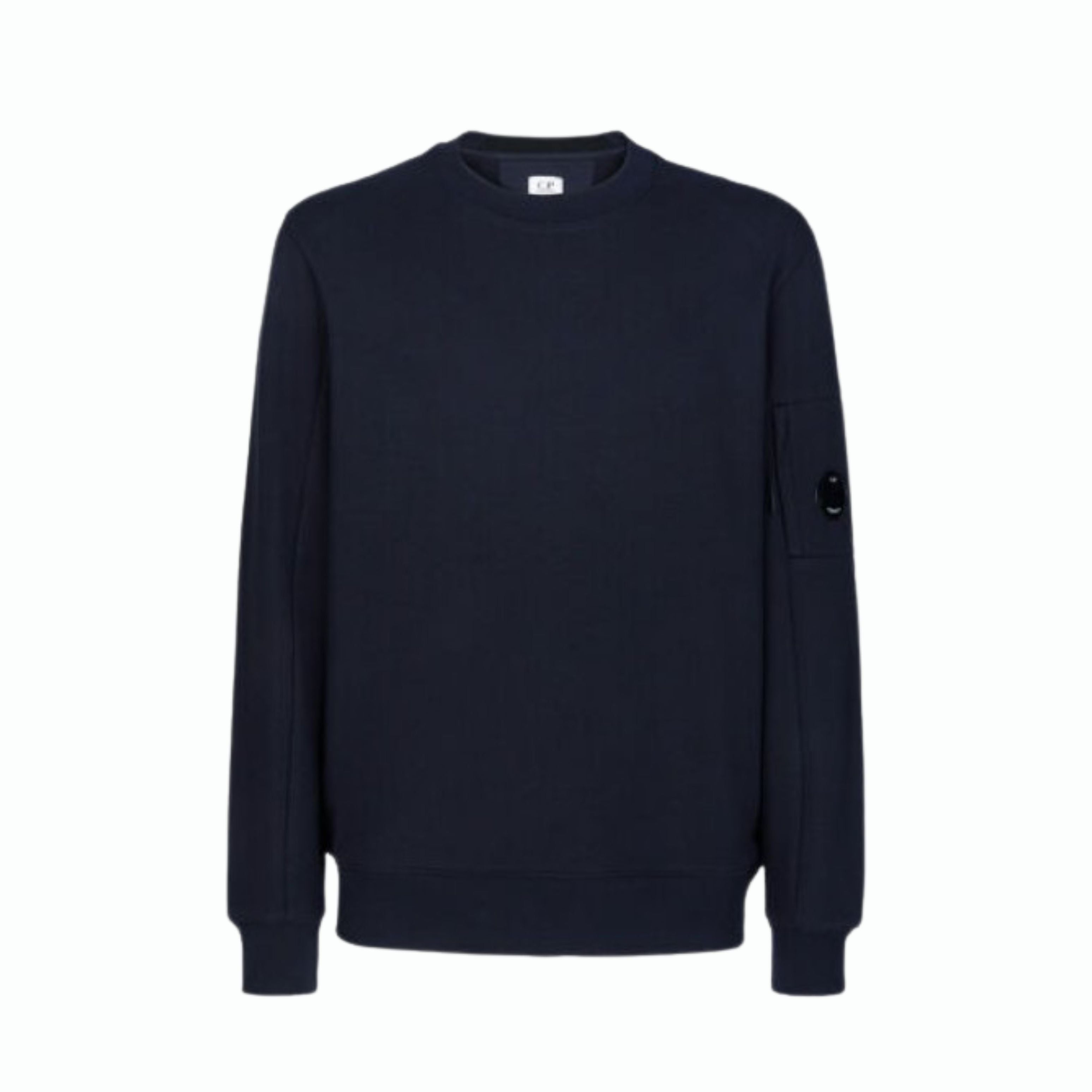 CP Company Sweatshirt Diagonal Raised Navy