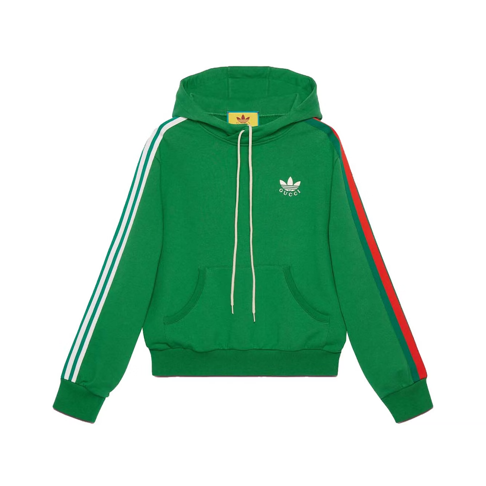 Gucci x adidas Hoodie Vert