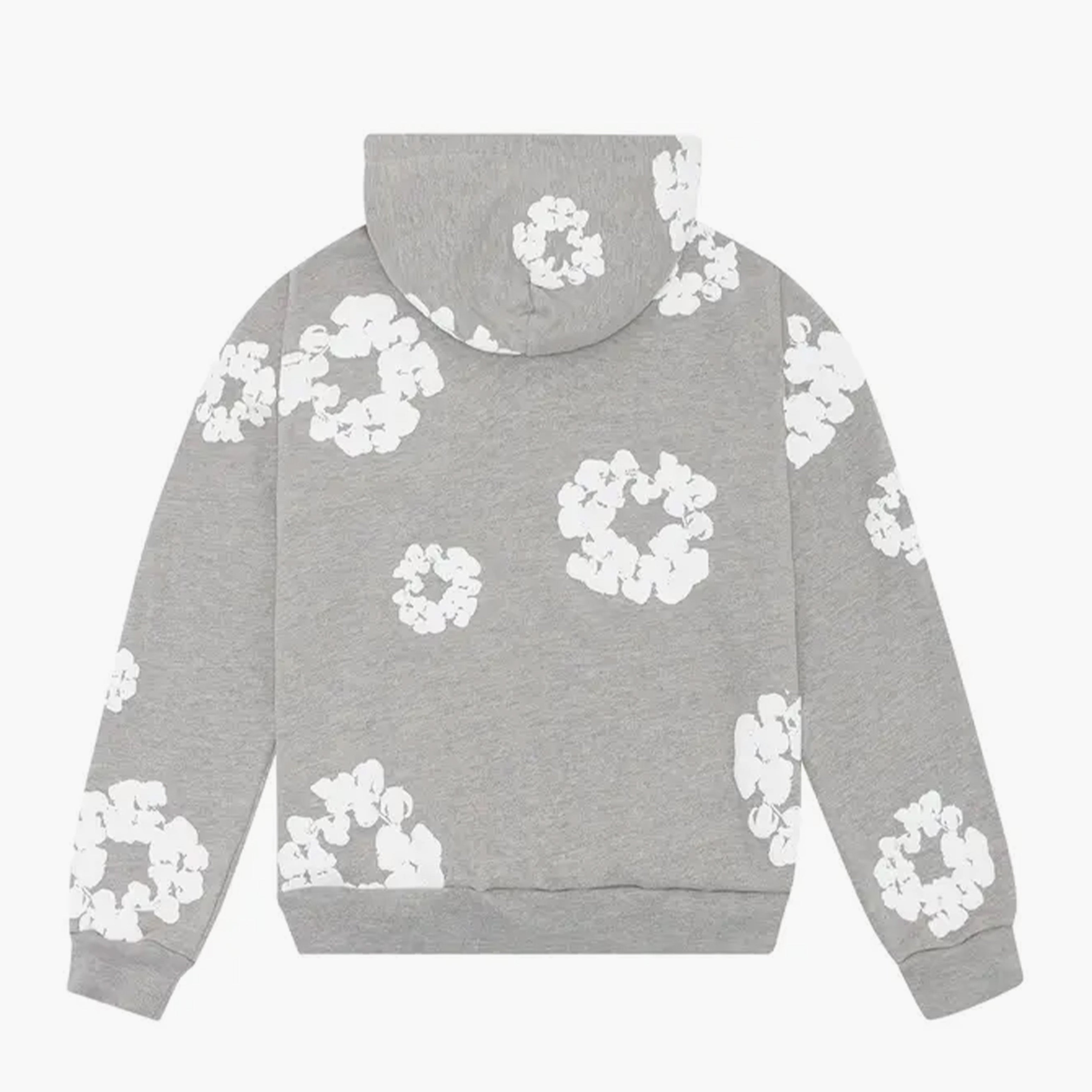 Denim Tears Hoodie The Cotton Wreath Gris