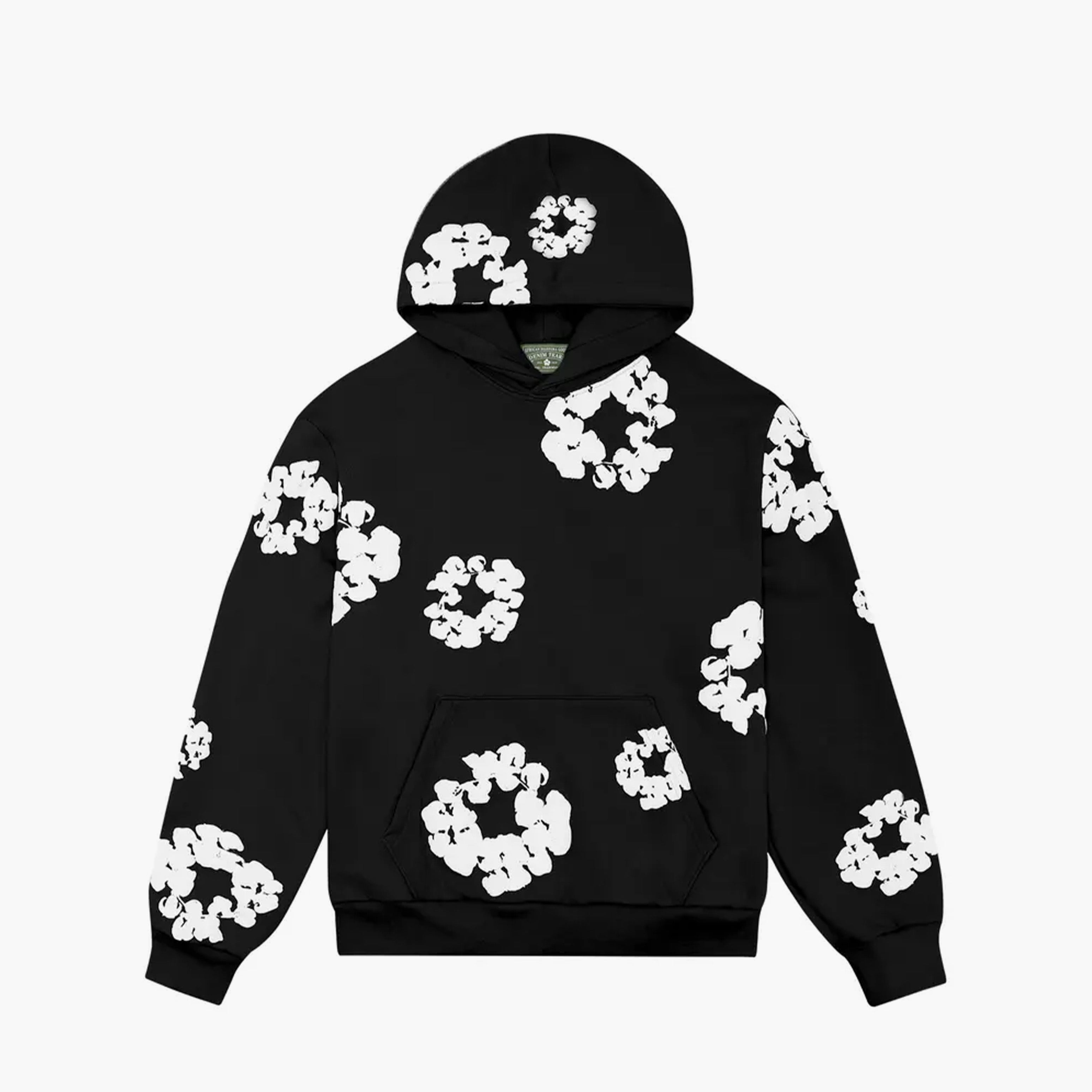 Denim Tears Hoodie The Cotton Wreath Noir
