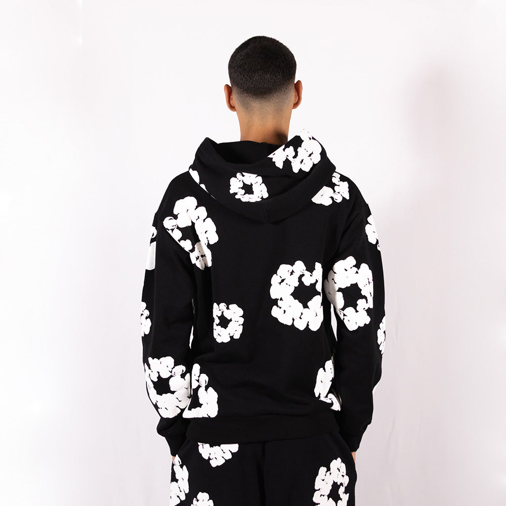 Denim Tears Hoodie The Cotton Wreath Black