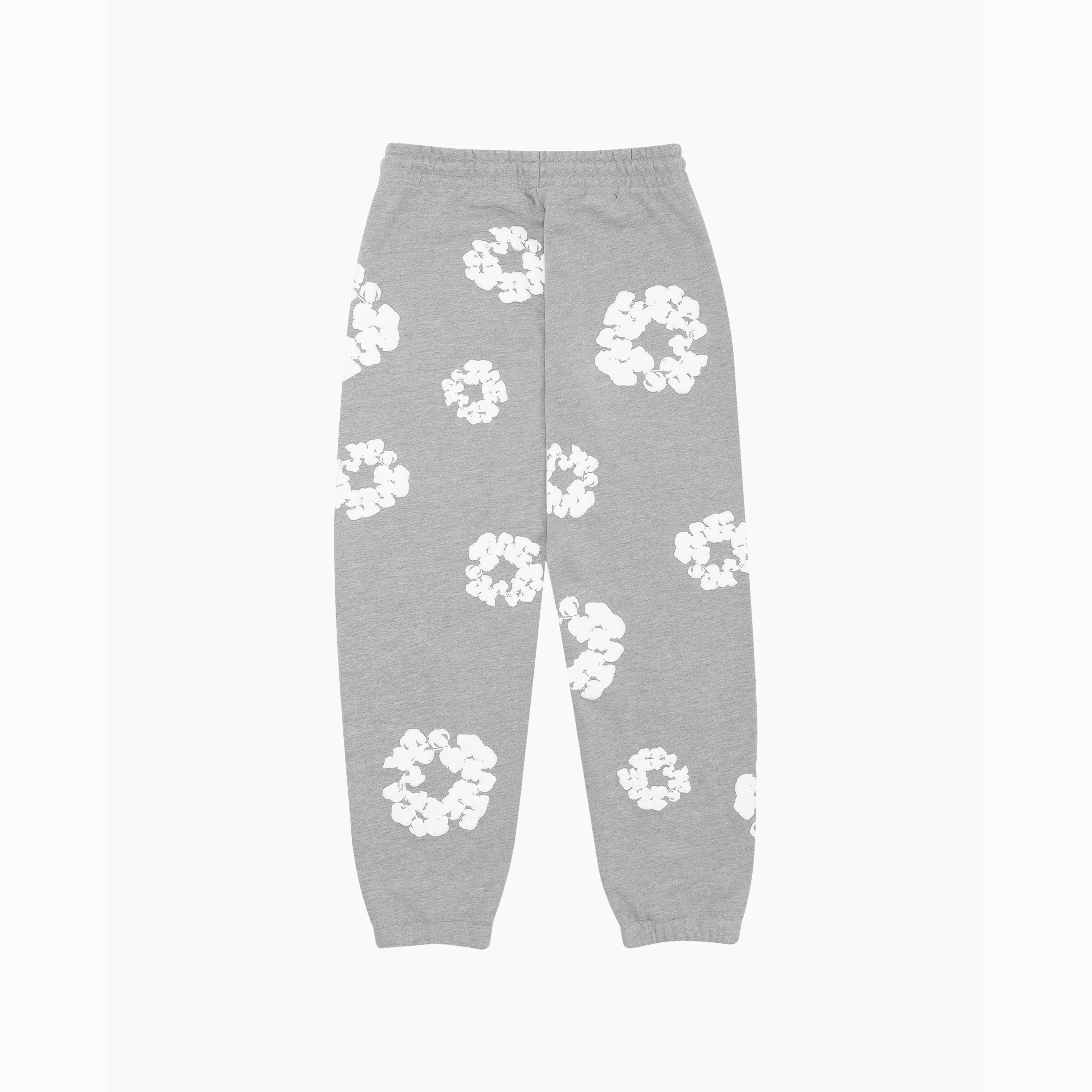 Denim Tears Pantalon de jogging The Cotton Wreath Gris