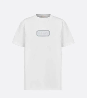 Dior Couture Cotton T-shirt Blanc